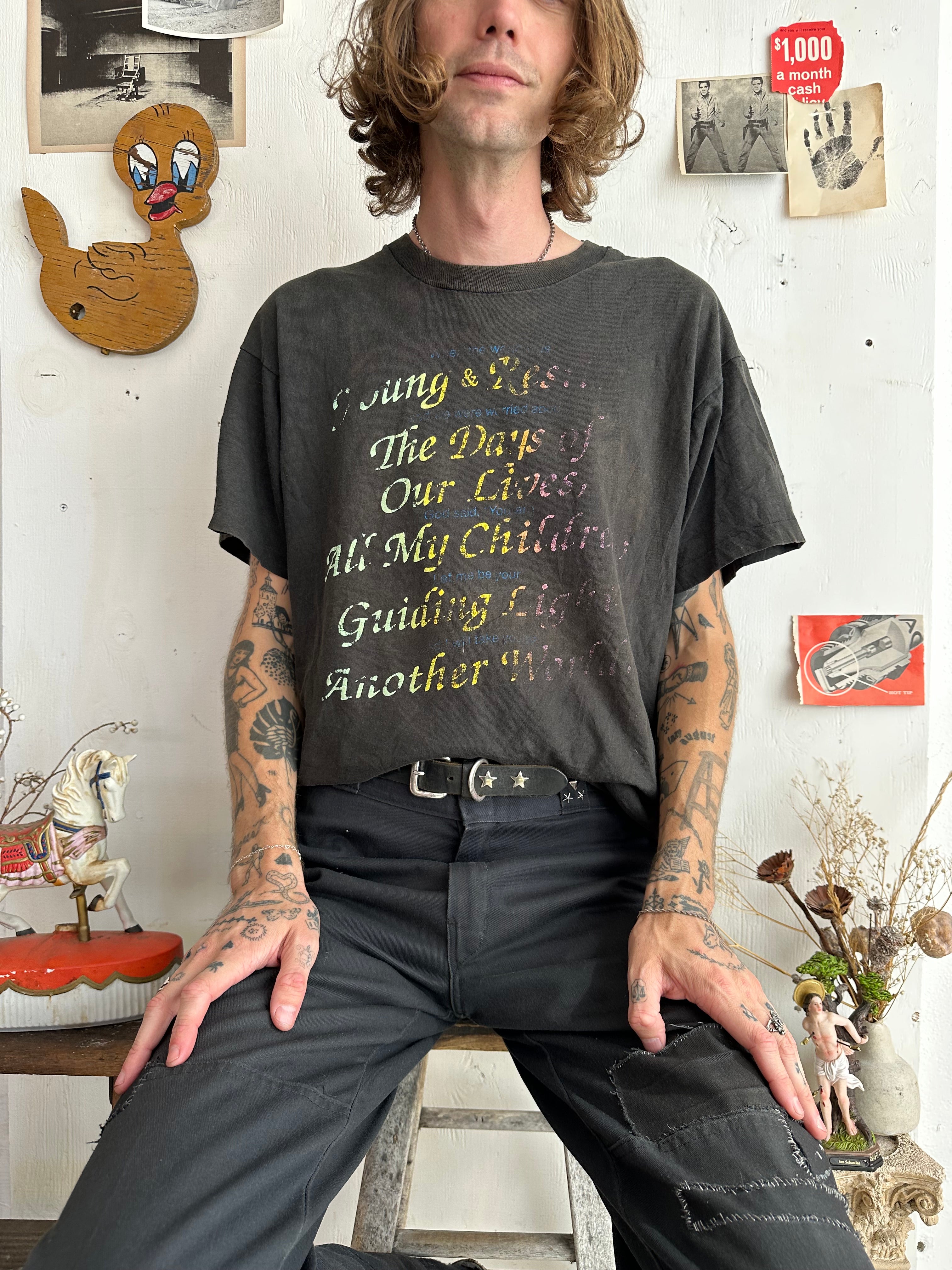 1990s Soap Opera T-Shirt (Boxy L/XL)