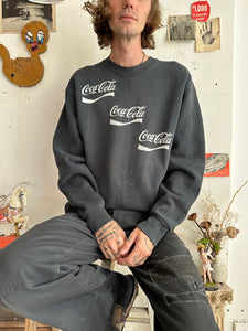 1990s Faded Coca-Cola Sweatshirt (XL)