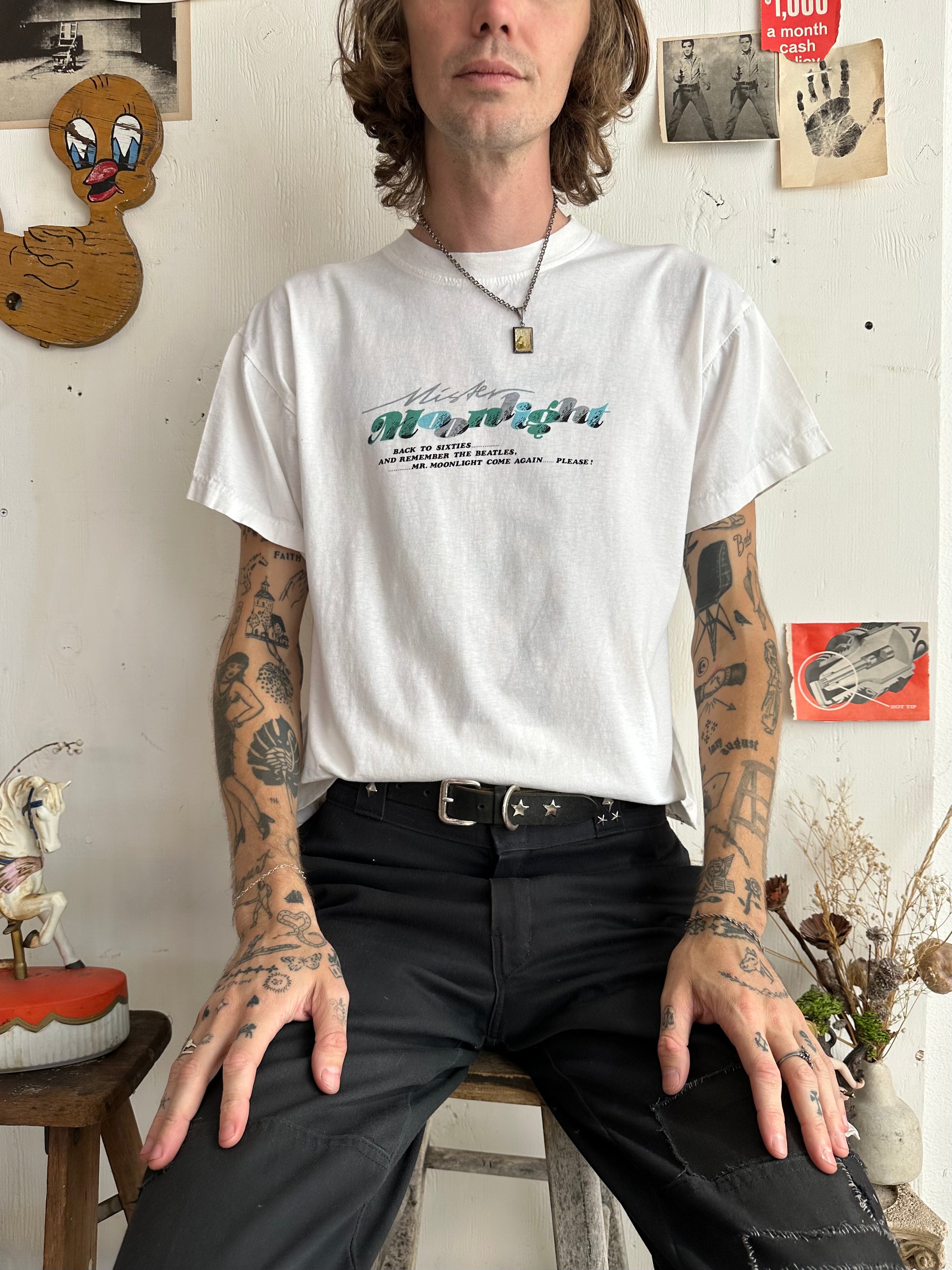 1990s Mister Moonlight Remember the 60s T-Shirt (Boxy S/M)