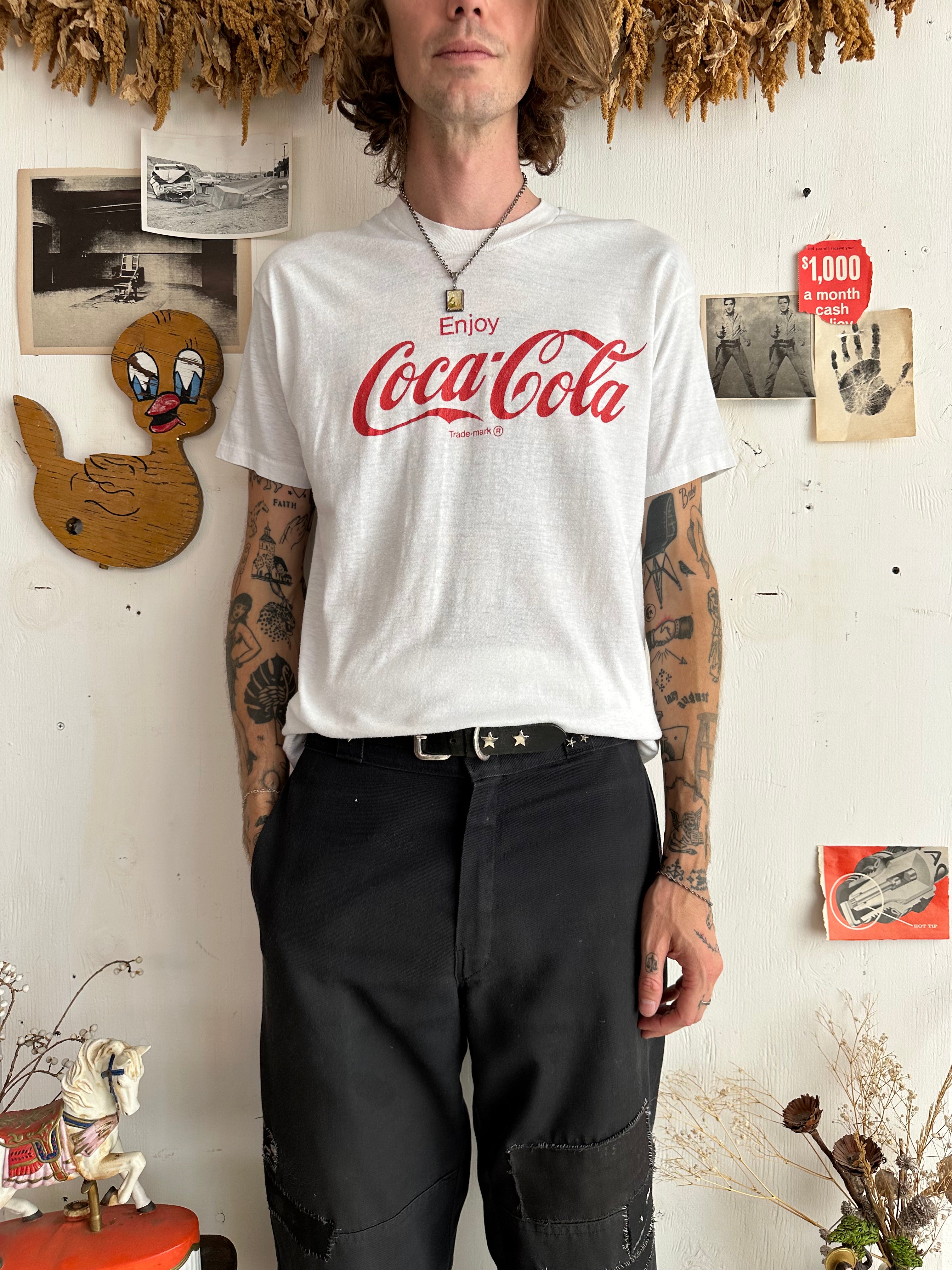 1980s Coca-Cola T-Shirt (M)