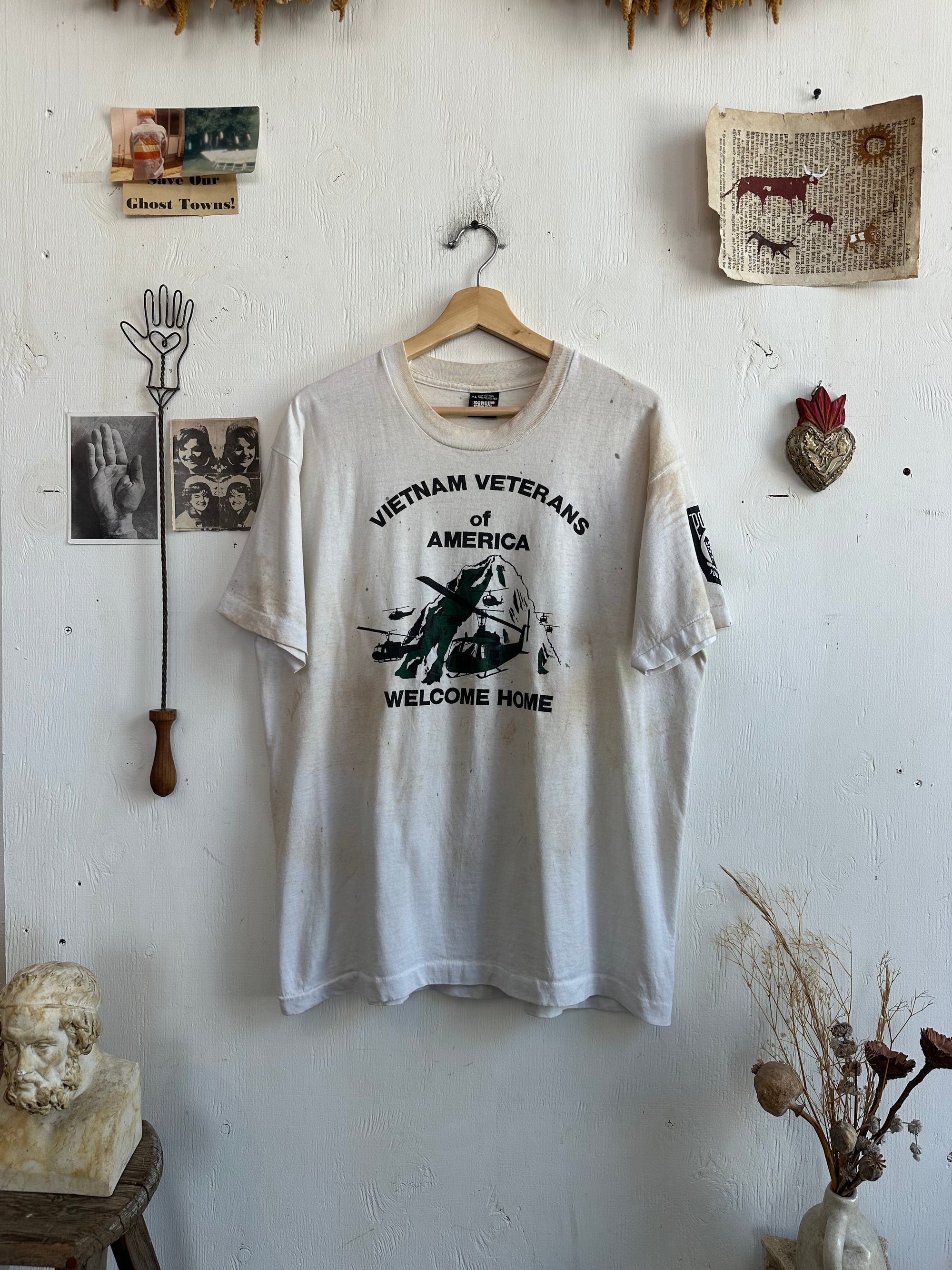 1980s Thrashed Vietnam Veterans of America Tee