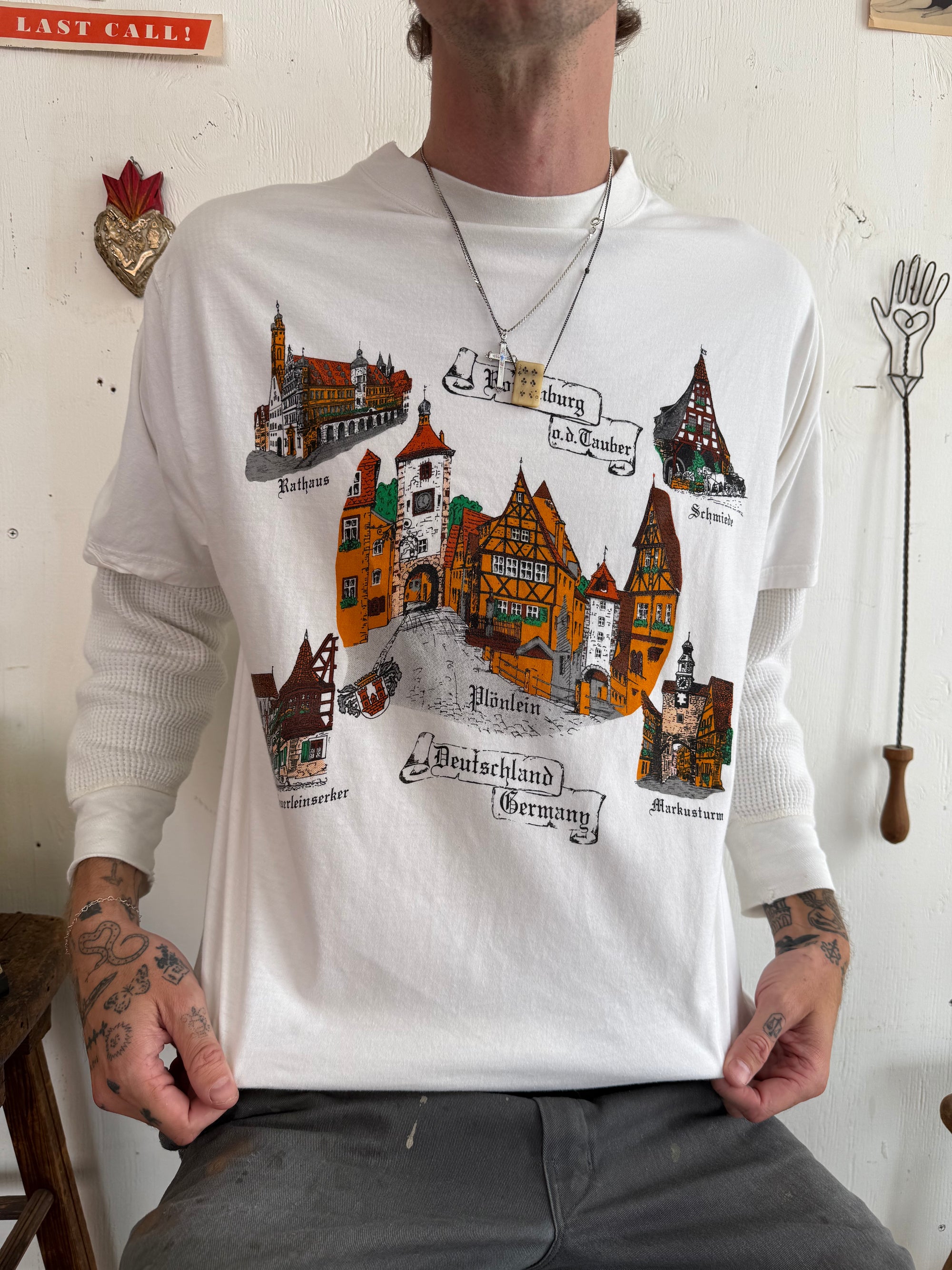 1990s Deutschland Germany Tee