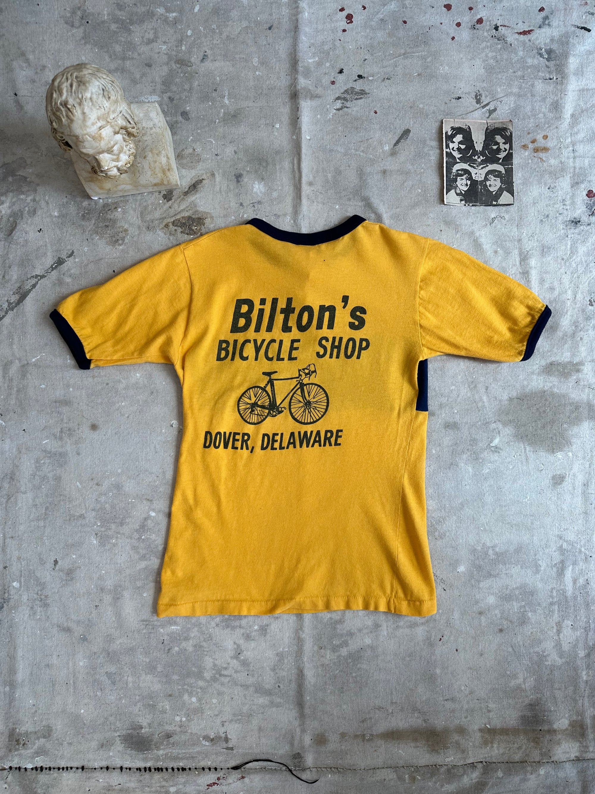 1970s Cycling Short Sleeve Henley