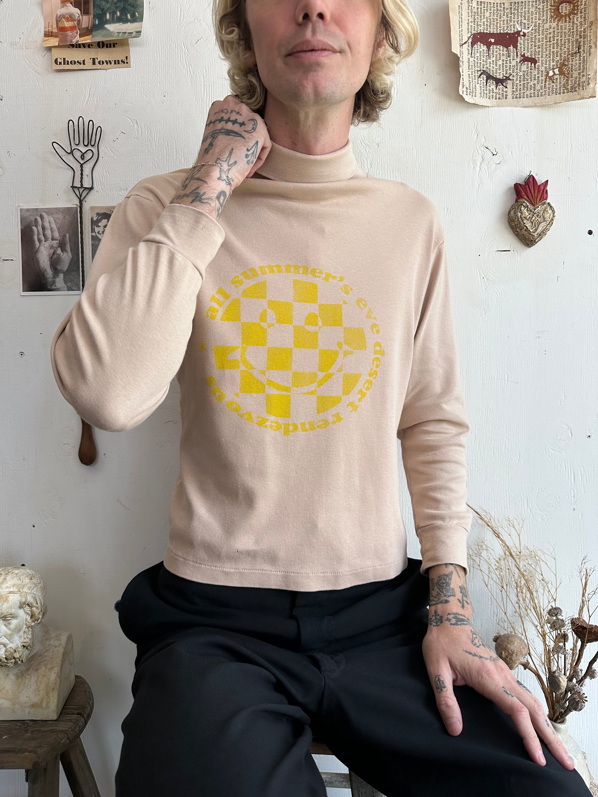 1980s All Summers Eve Turtle Neck