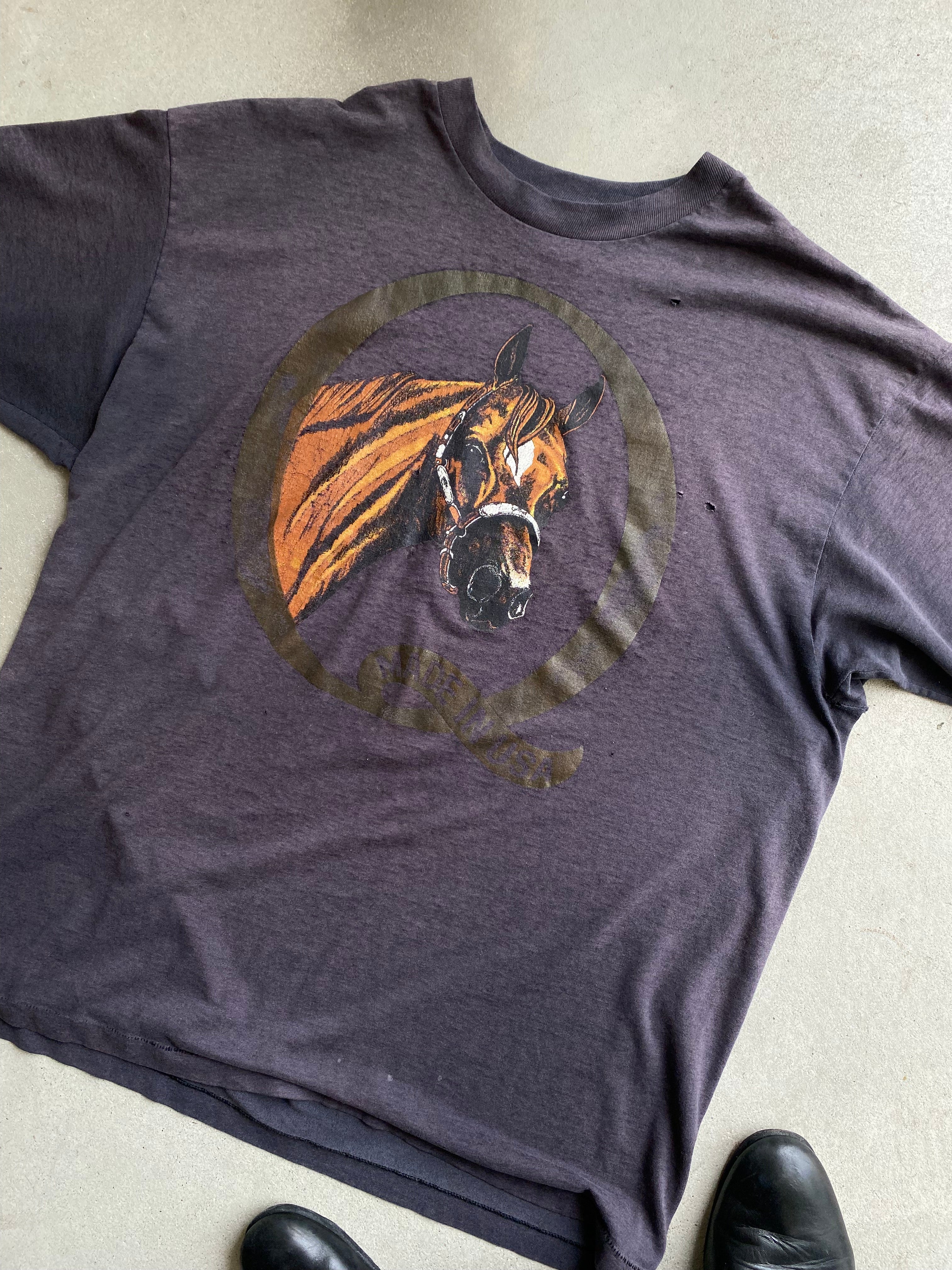 1980s Horse T-Shirt (XL)