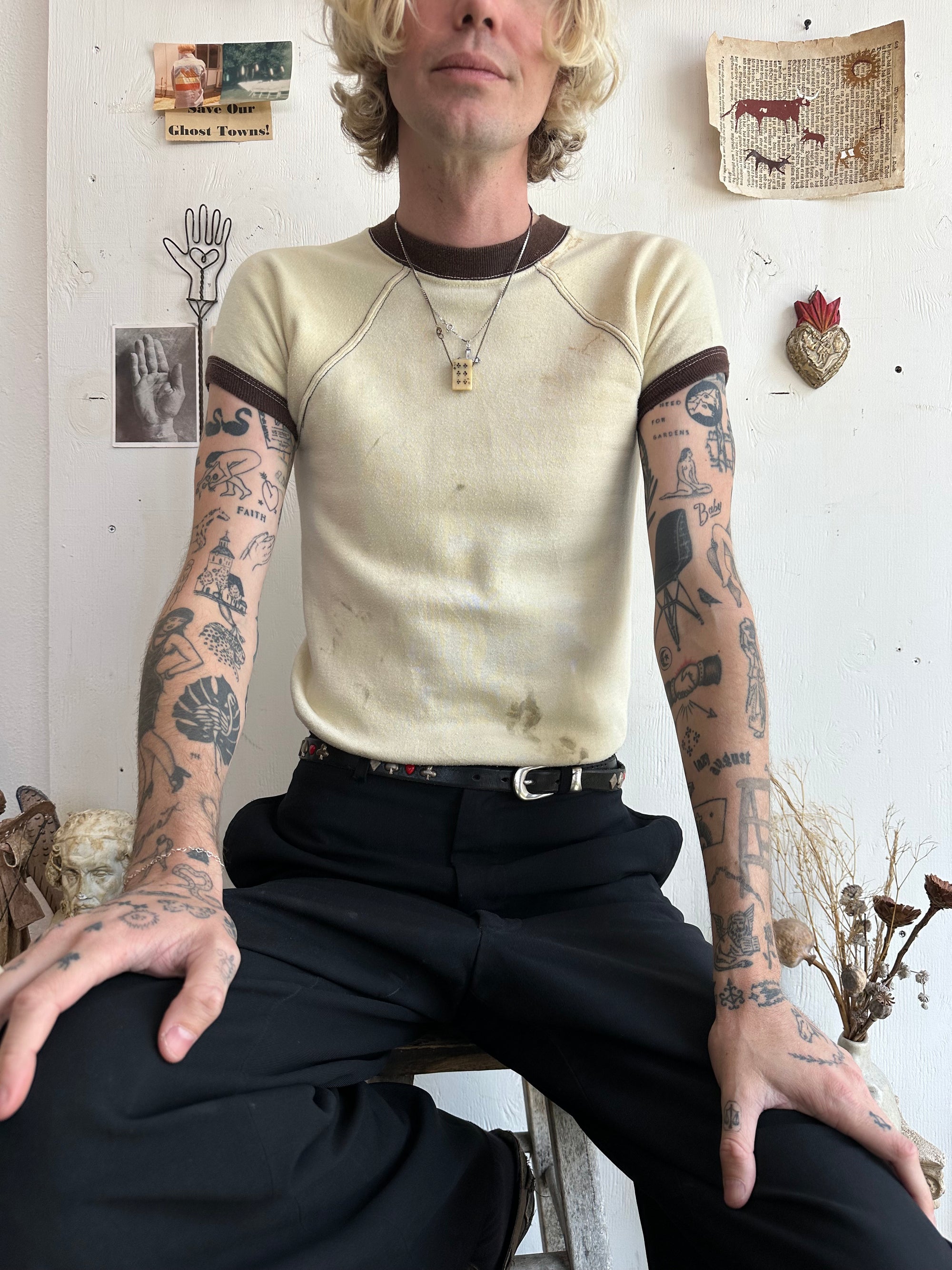 1970s Short Sleeve Sweatshirt