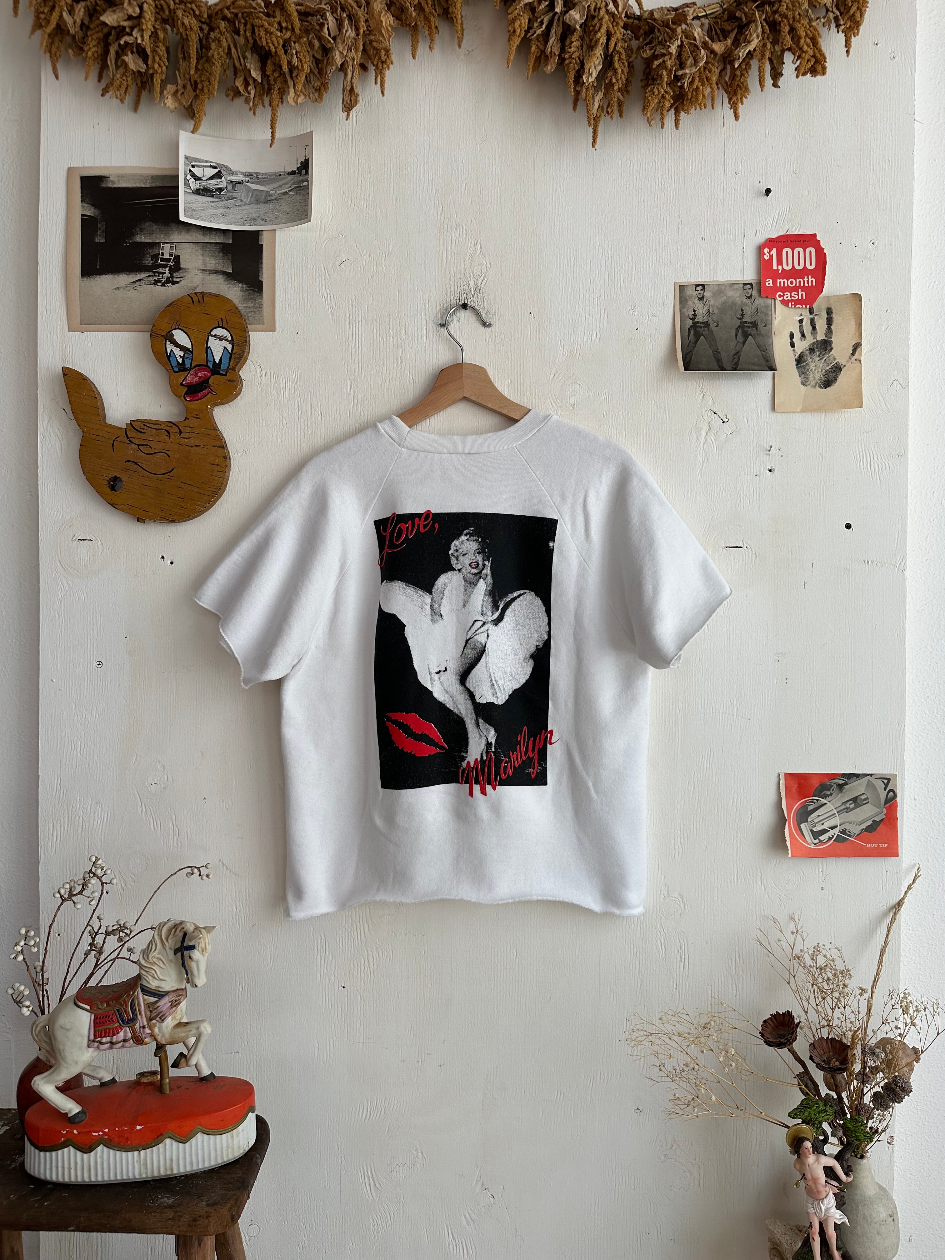 Chopped James Dean/Marilyn Sweatshirt (Boxy M)