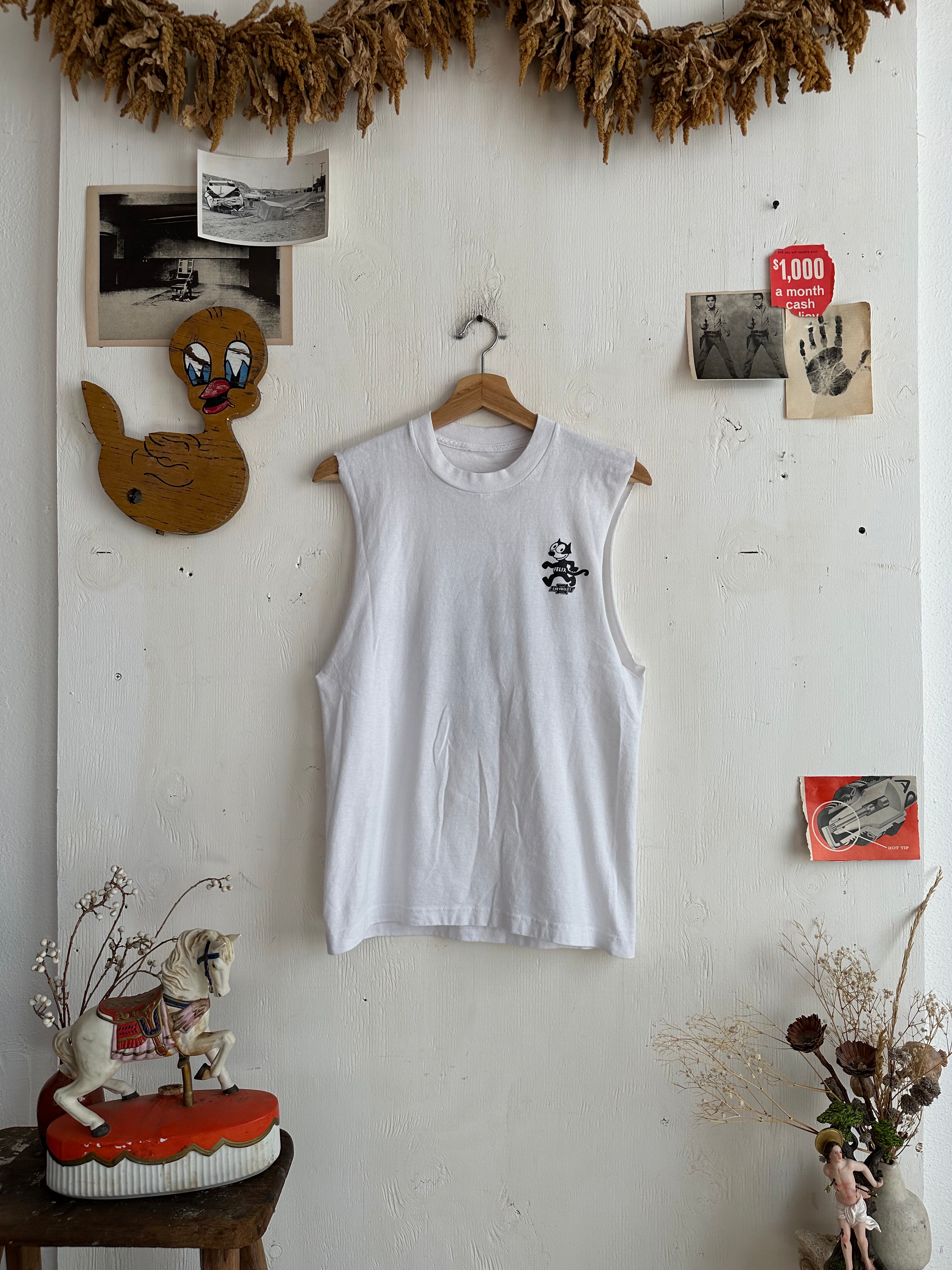1990s Chopped Felix the Cat Muscle Tee (S/M)