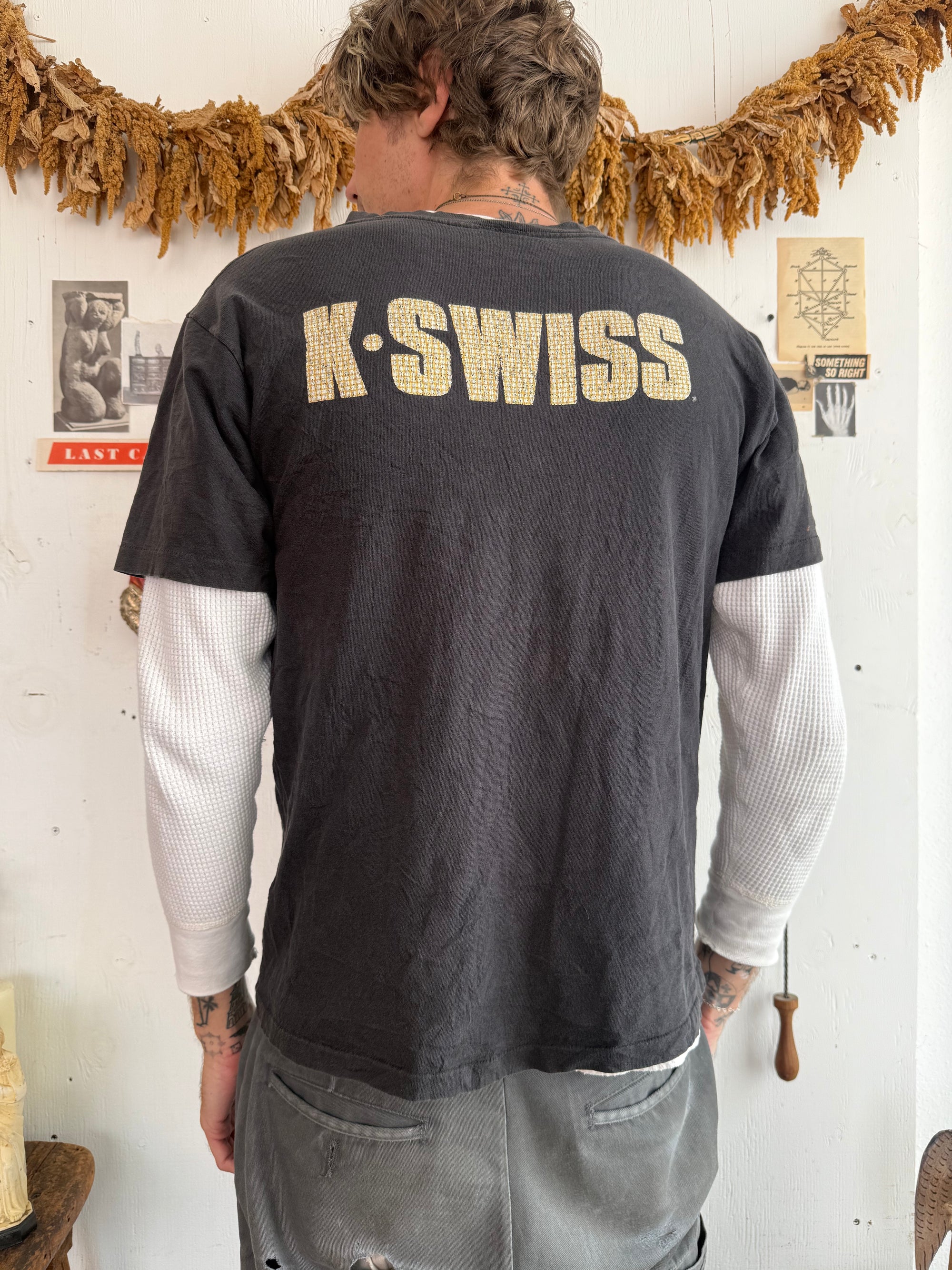 1990s Faded K Swiss Tee