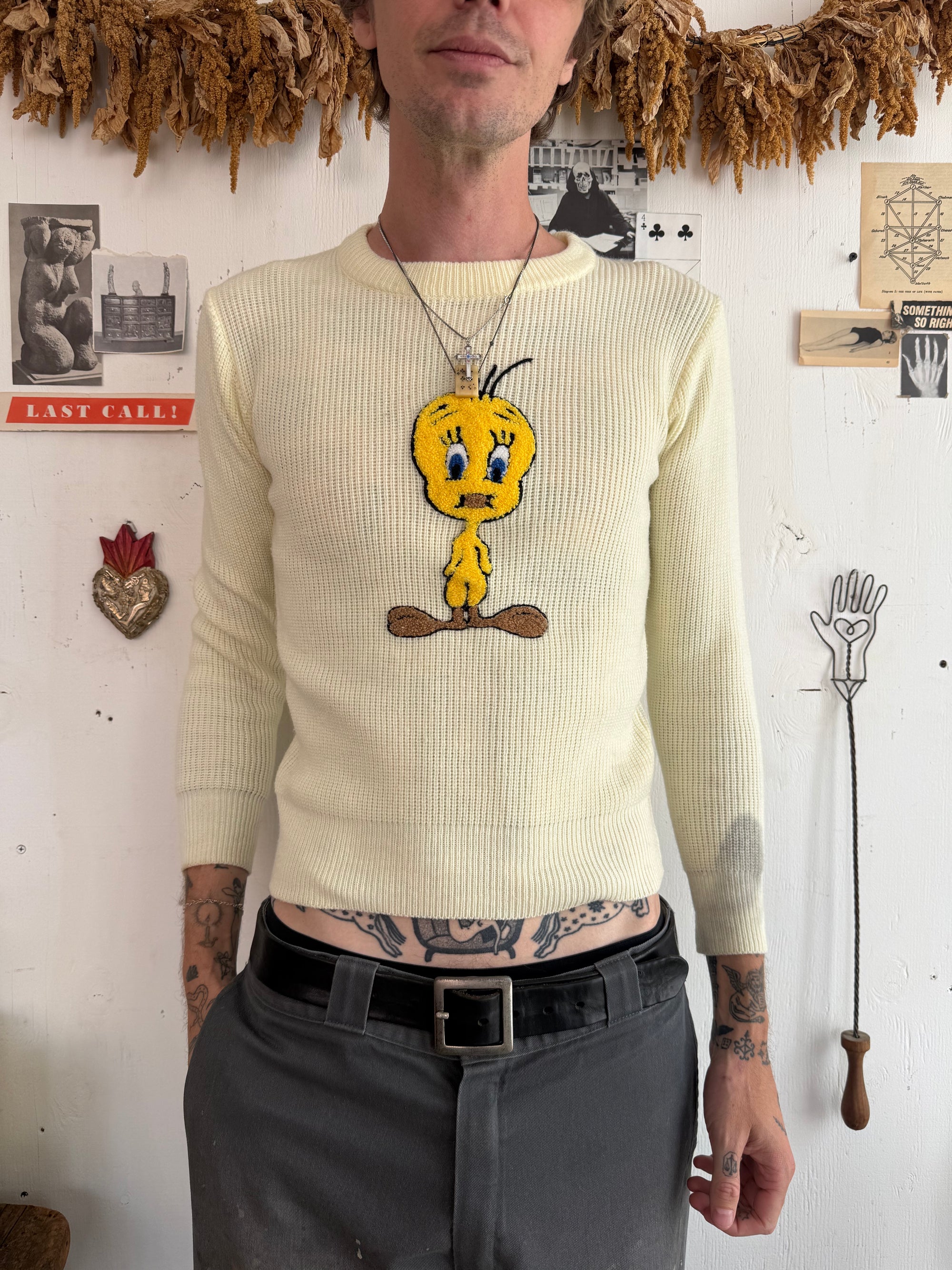 1960s Tweety Knit