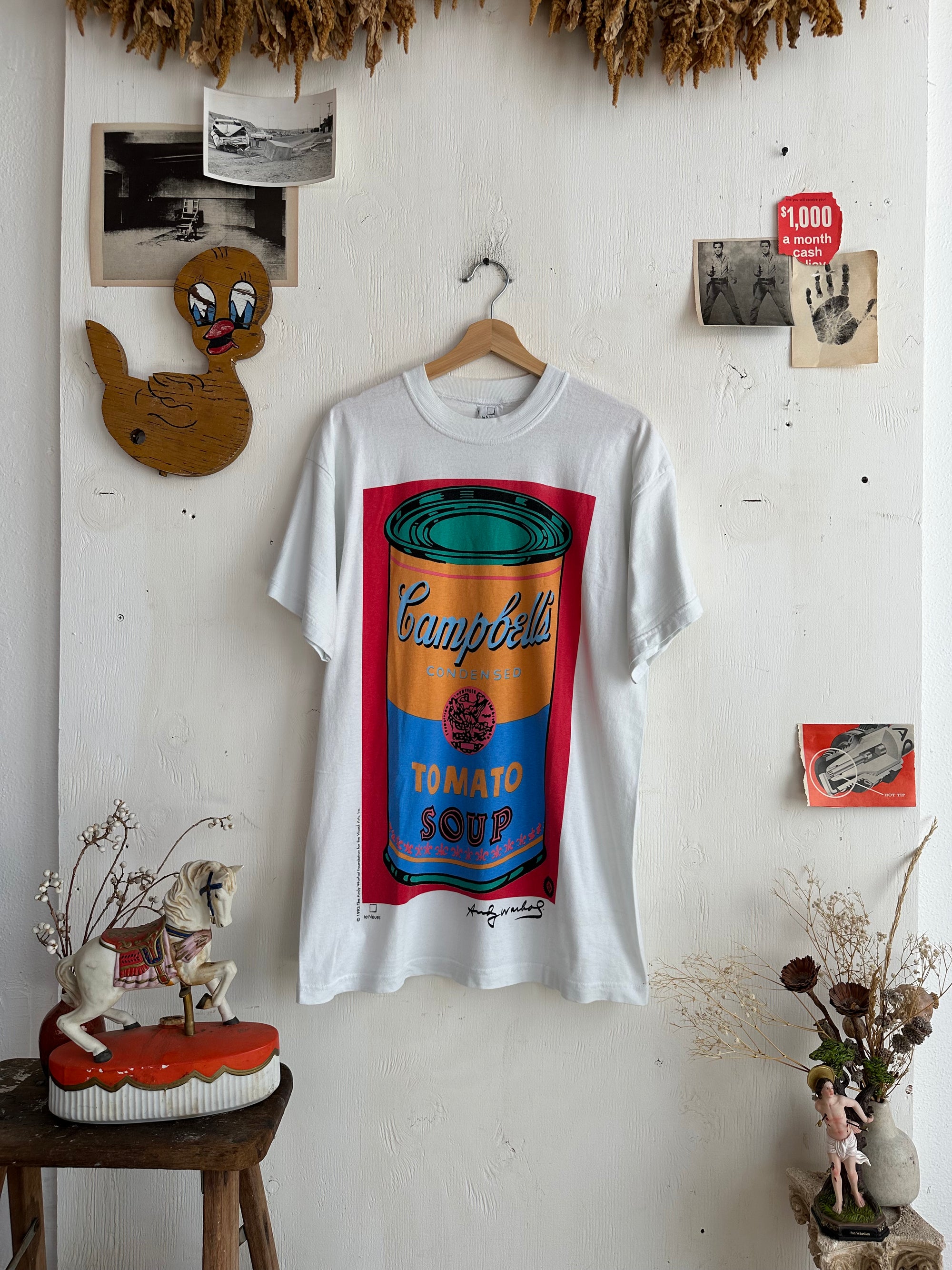 1993 Andy Warhol Campbell Soup Can Tee
