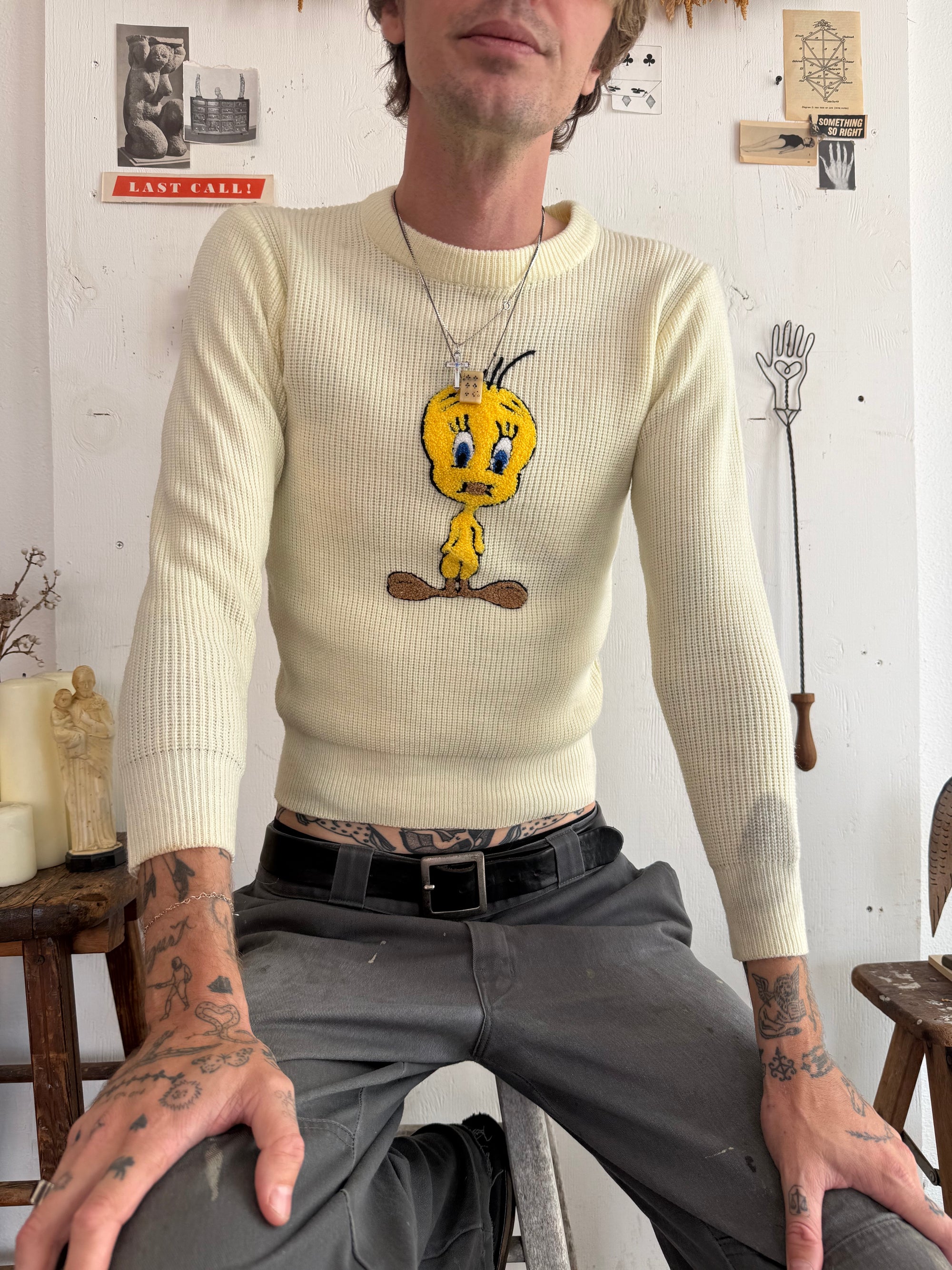 1960s Tweety Knit