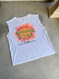 1980s Shooting Stars Muscle Tee (Boxy S/M)