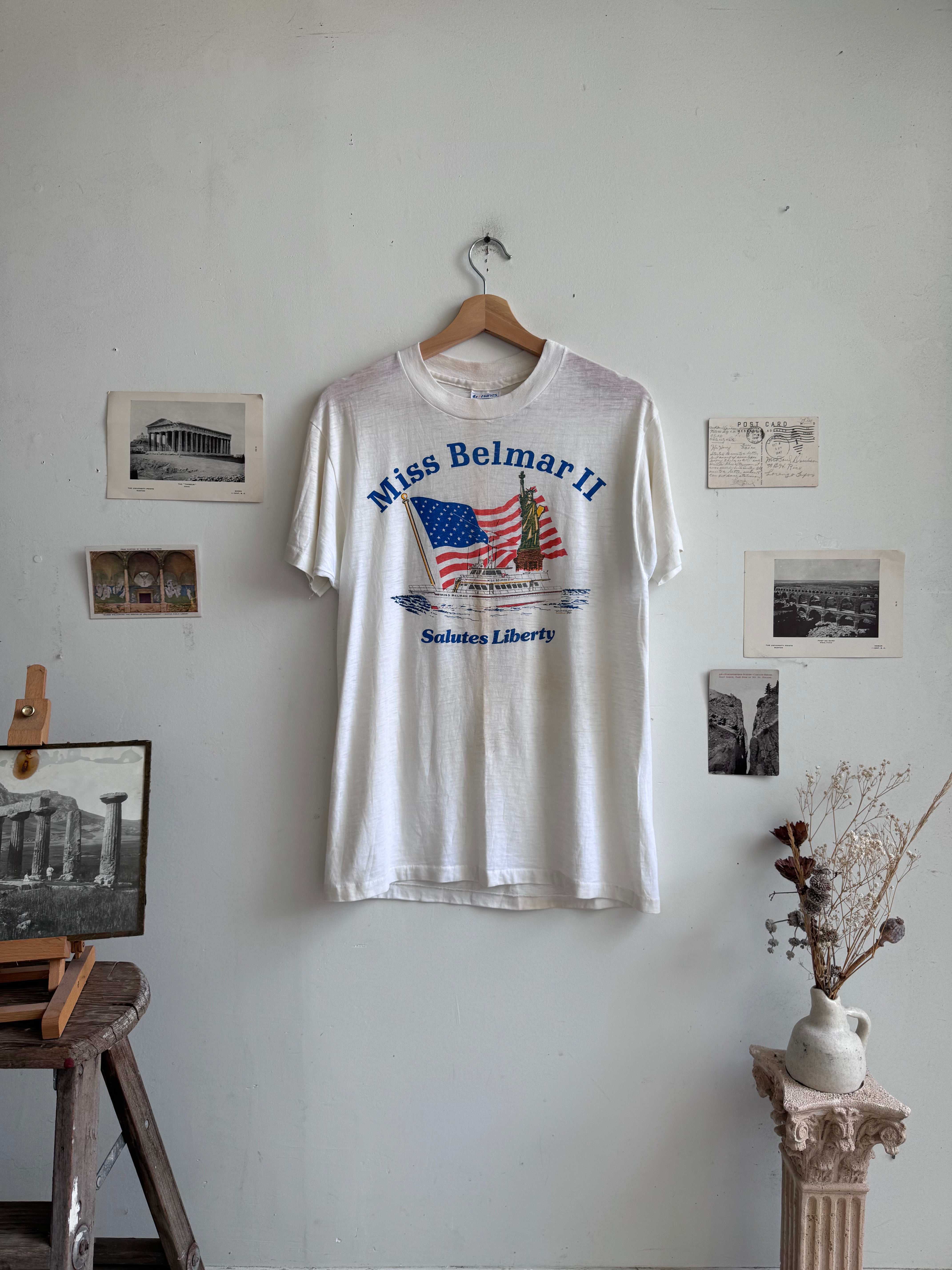 1980s Paper Thin Liberty Yacht Tee (M/L)