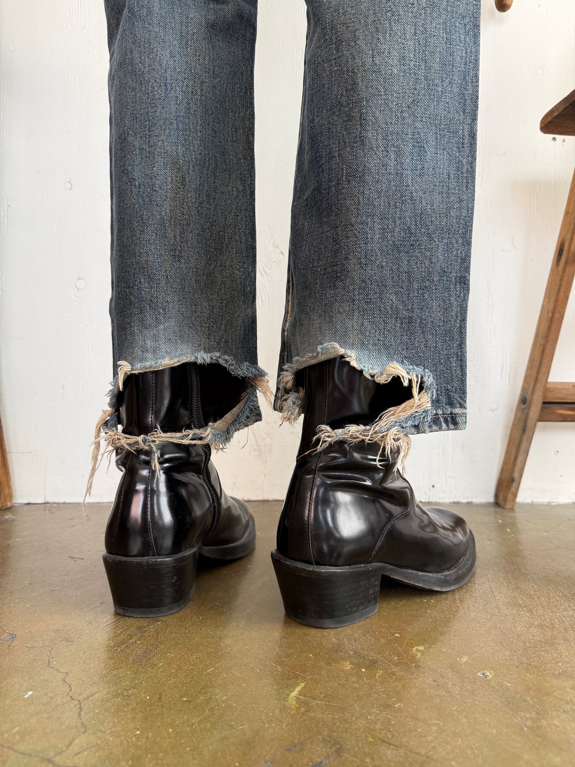 1980s Well Worn Levis 501s