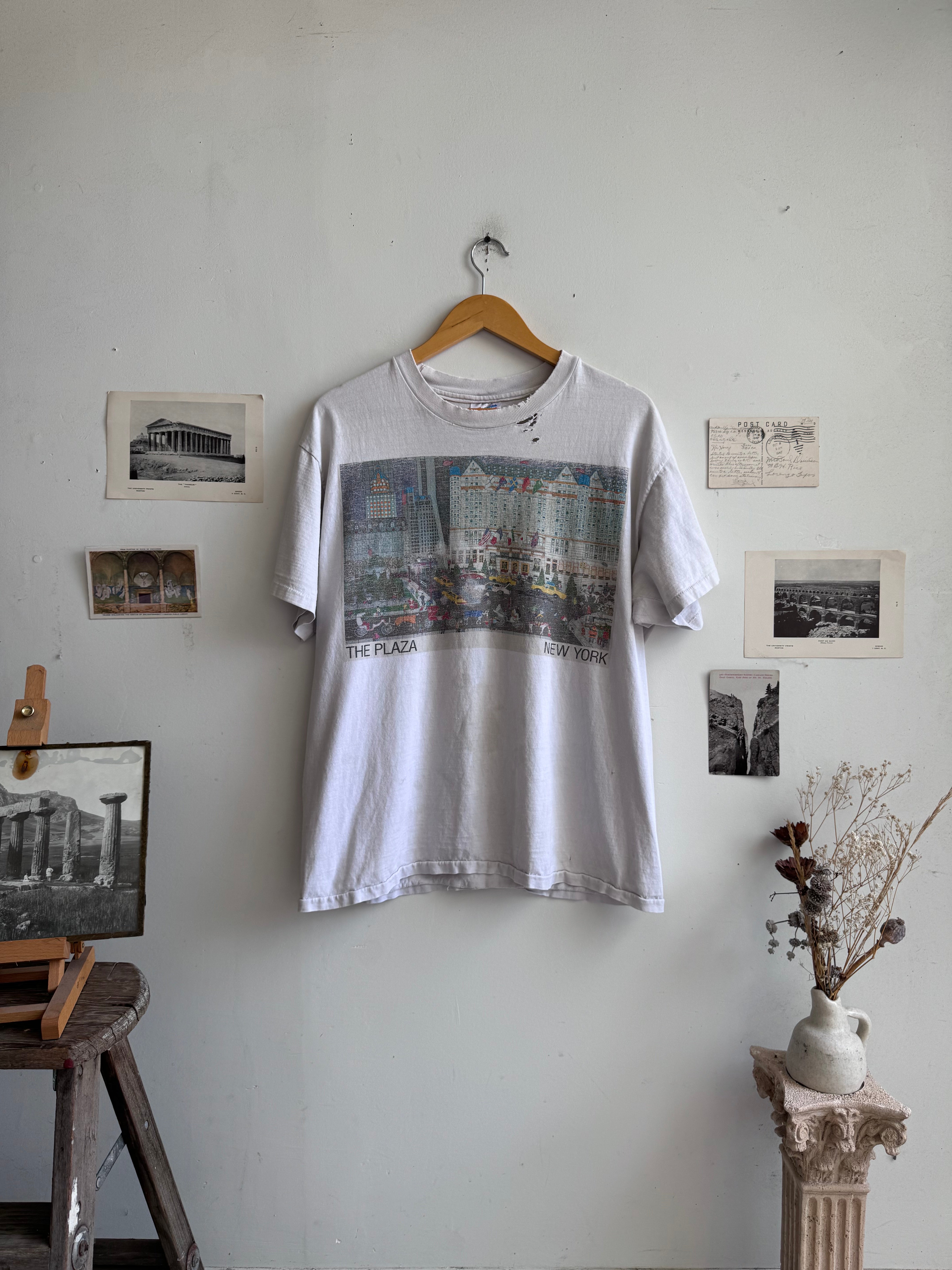 1990s Well-Worn New York Plaza Tee (XL)