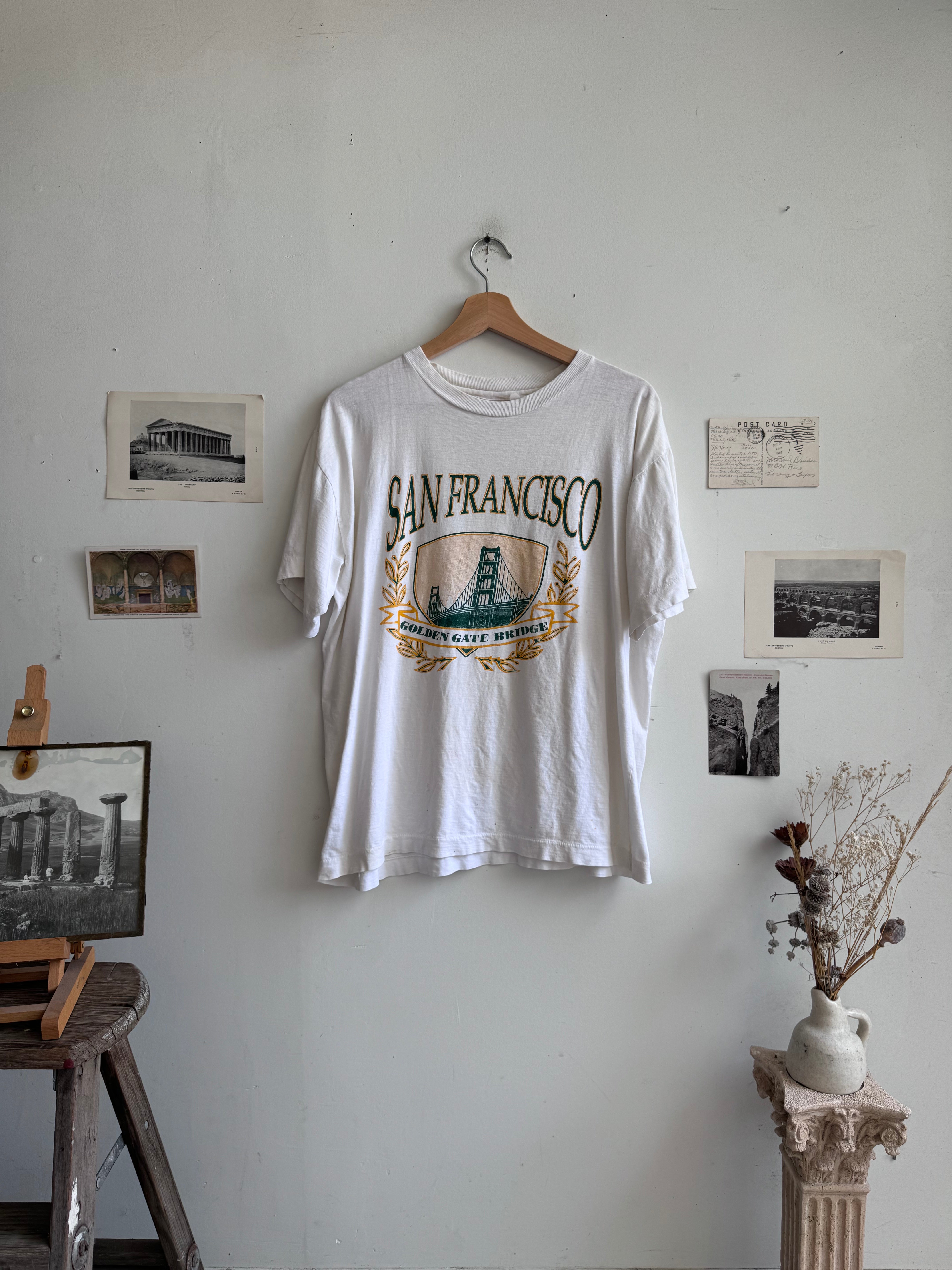 1980s San Francisco Golden Gate Bridge Tee (Boxy L/XL)