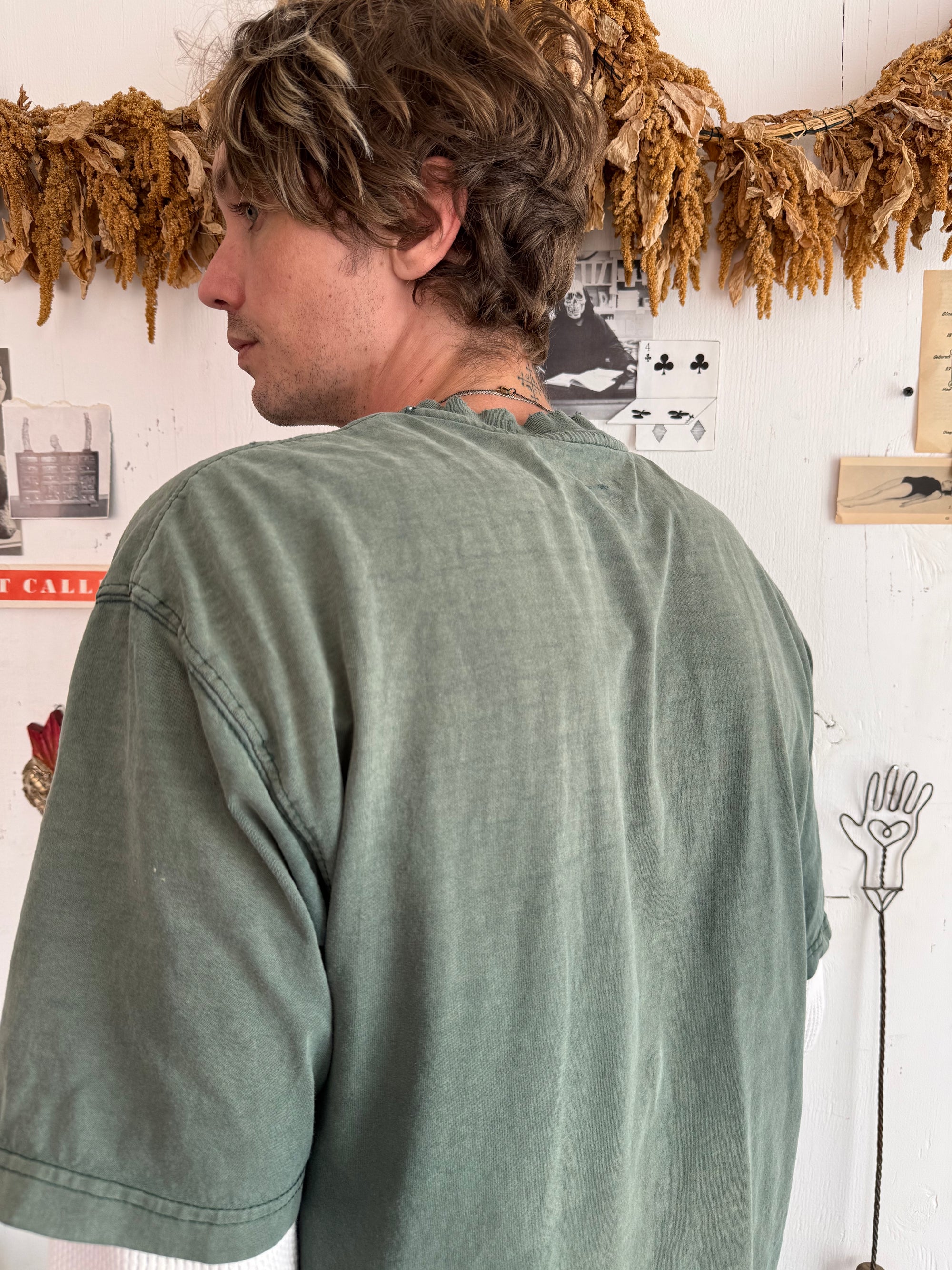 1990s Sunfaded Carhartt Polo Tee