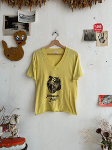 1980s Paper Thin Mack Truck V-Neck Tee (S/M)