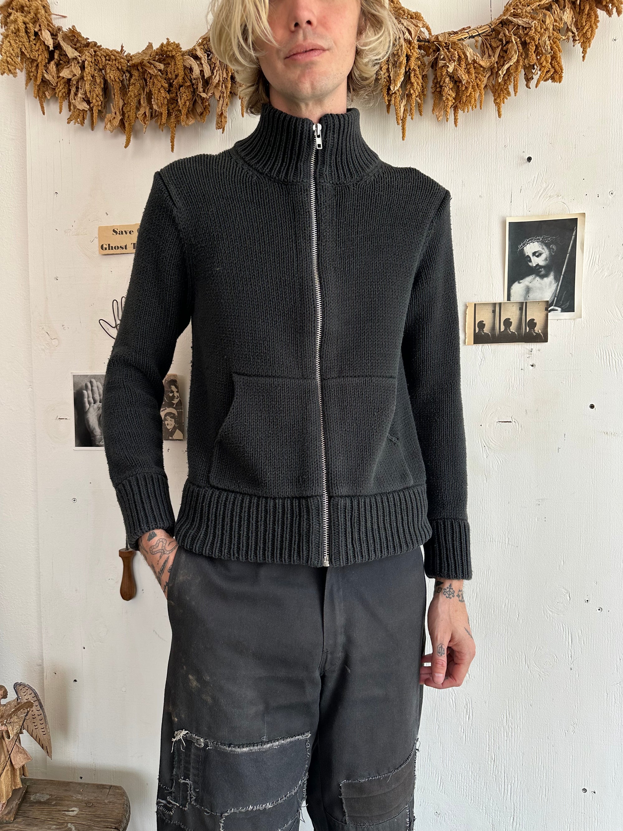 1990s Full-Zip Knit