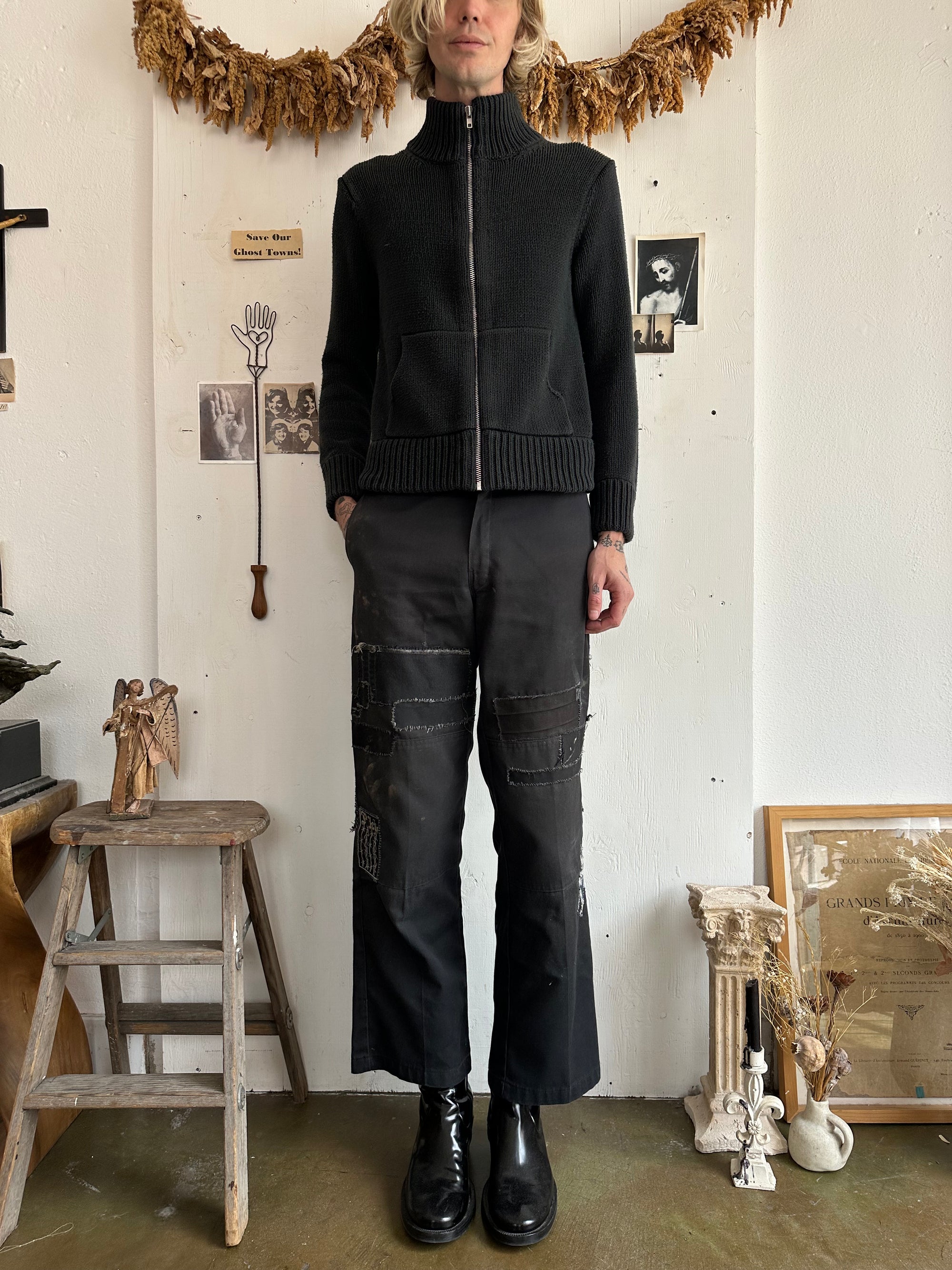 1990s Full-Zip Knit