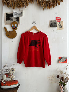 1980s Faded Lincoln Sweatshirt (Boxy S)