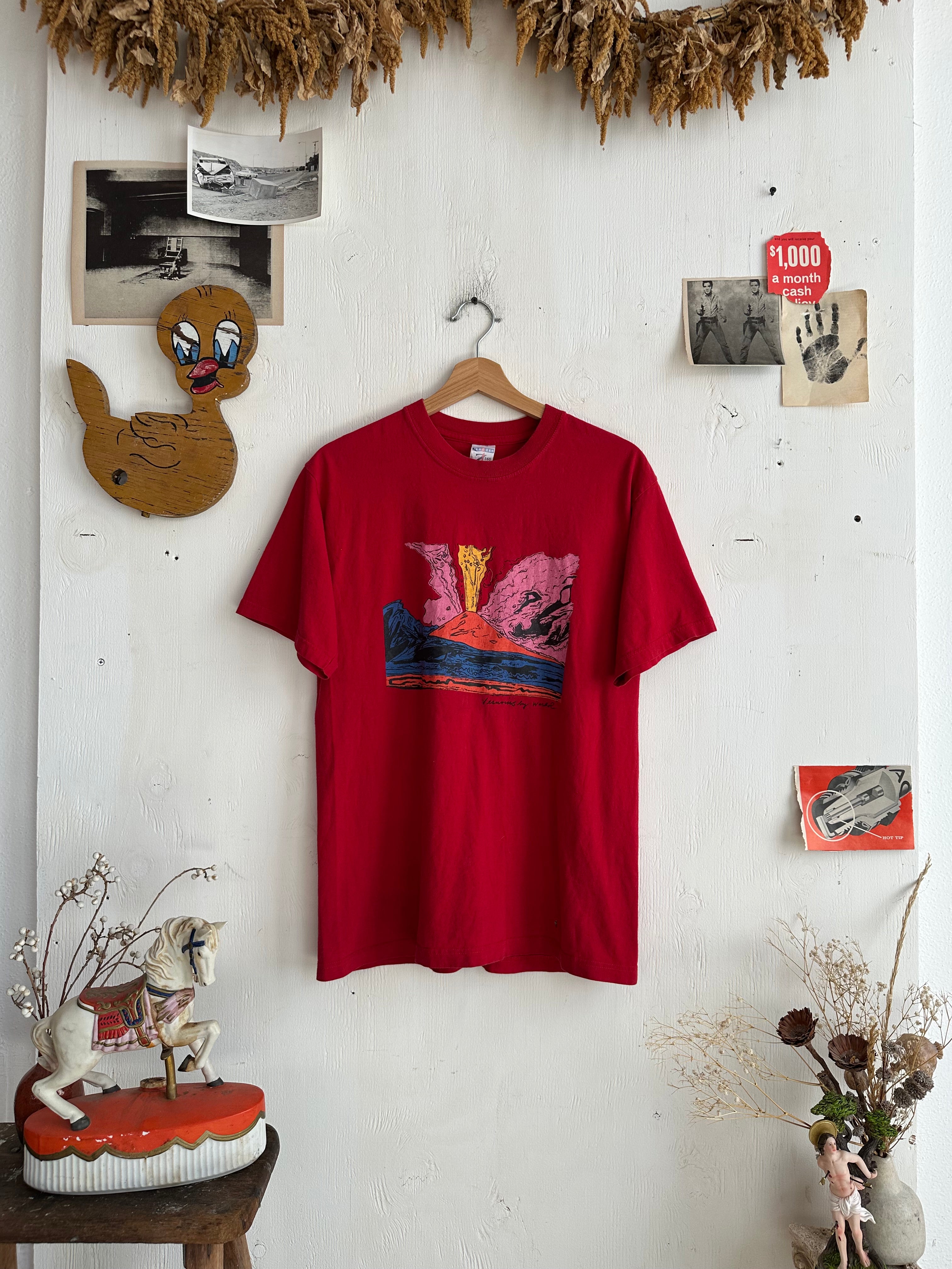 1990s Mt. Vesuvius Warhol T-Shirt (M)