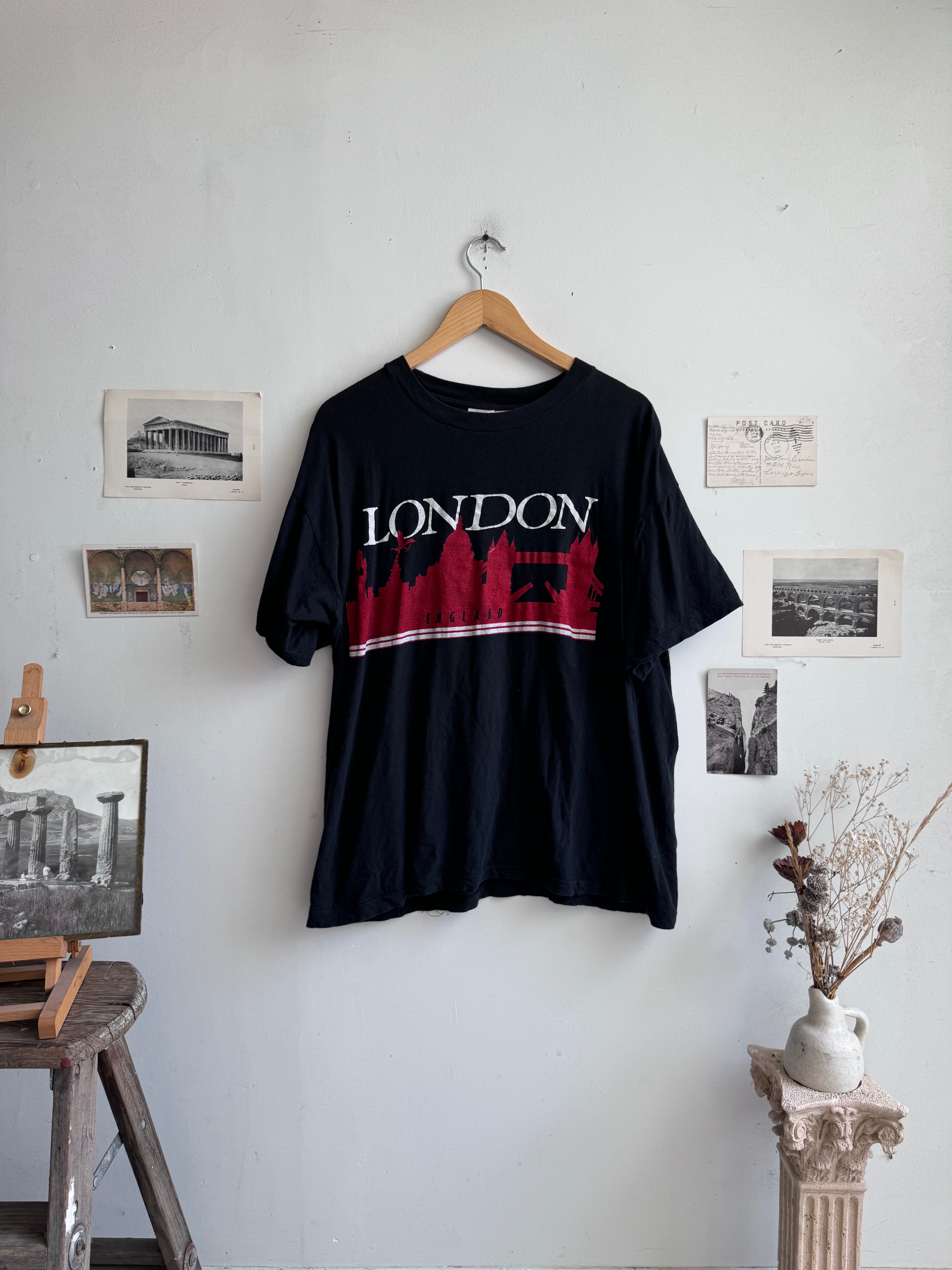 1980s London England Tee (Boxy L)
