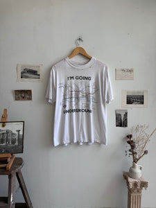 1990s Perfectly Worn London Underground Tee (Boxy M/L)