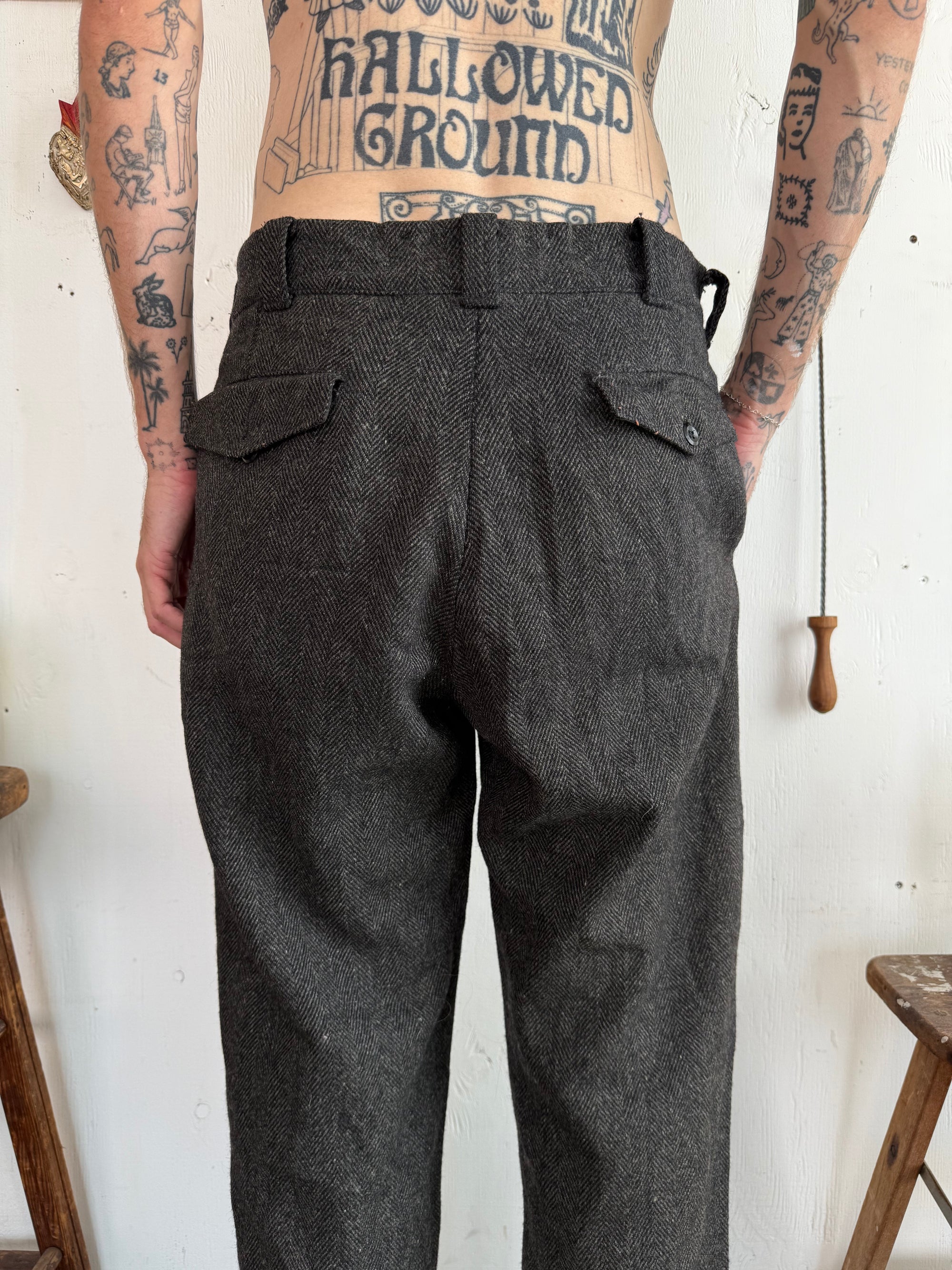 1960s Heavy Woolrich Trousers