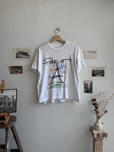1990s Paris Tee (Boxy L)