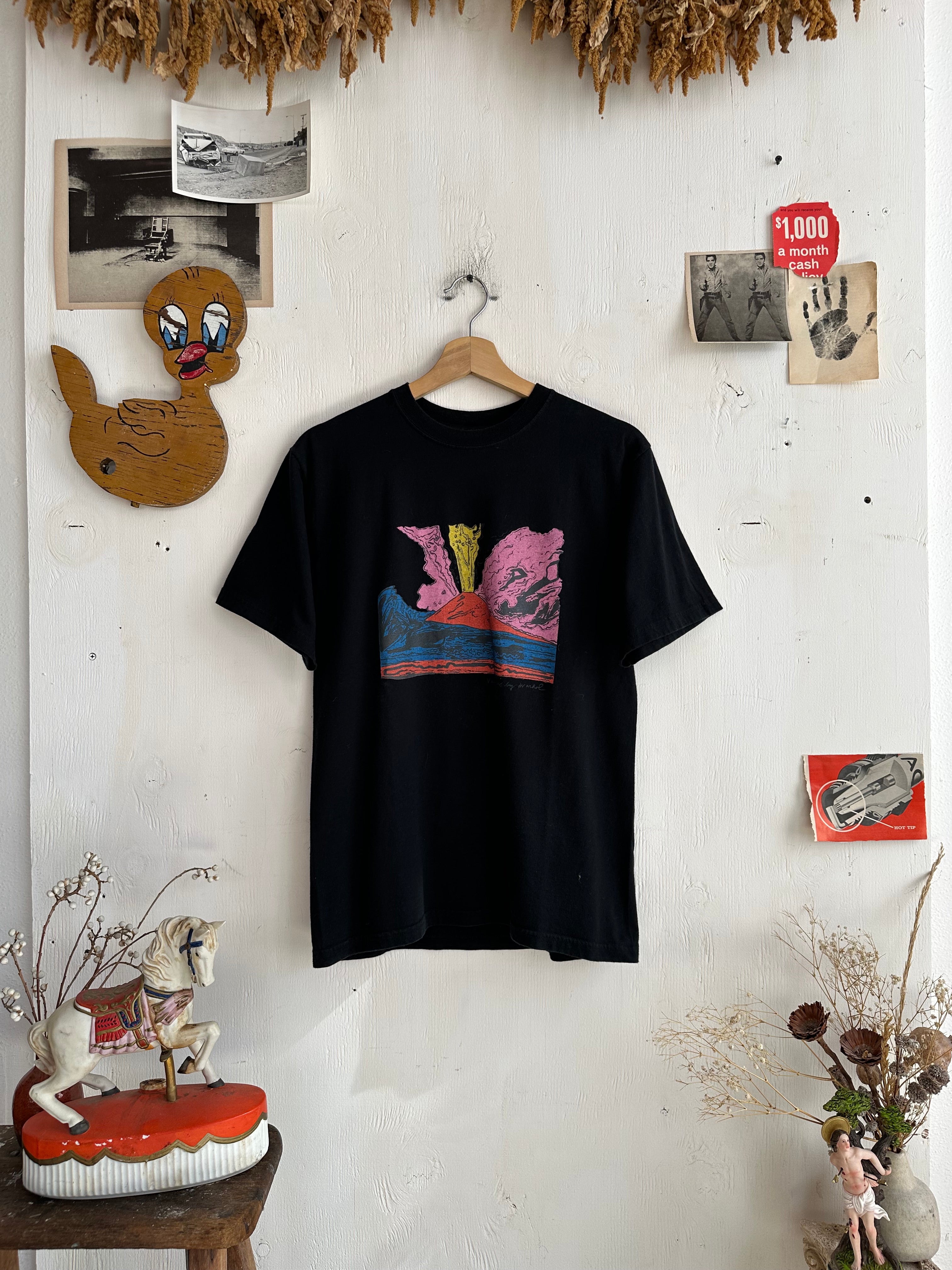 1990s Andy Warhol Mount Vesuvius T-Shirt (M)