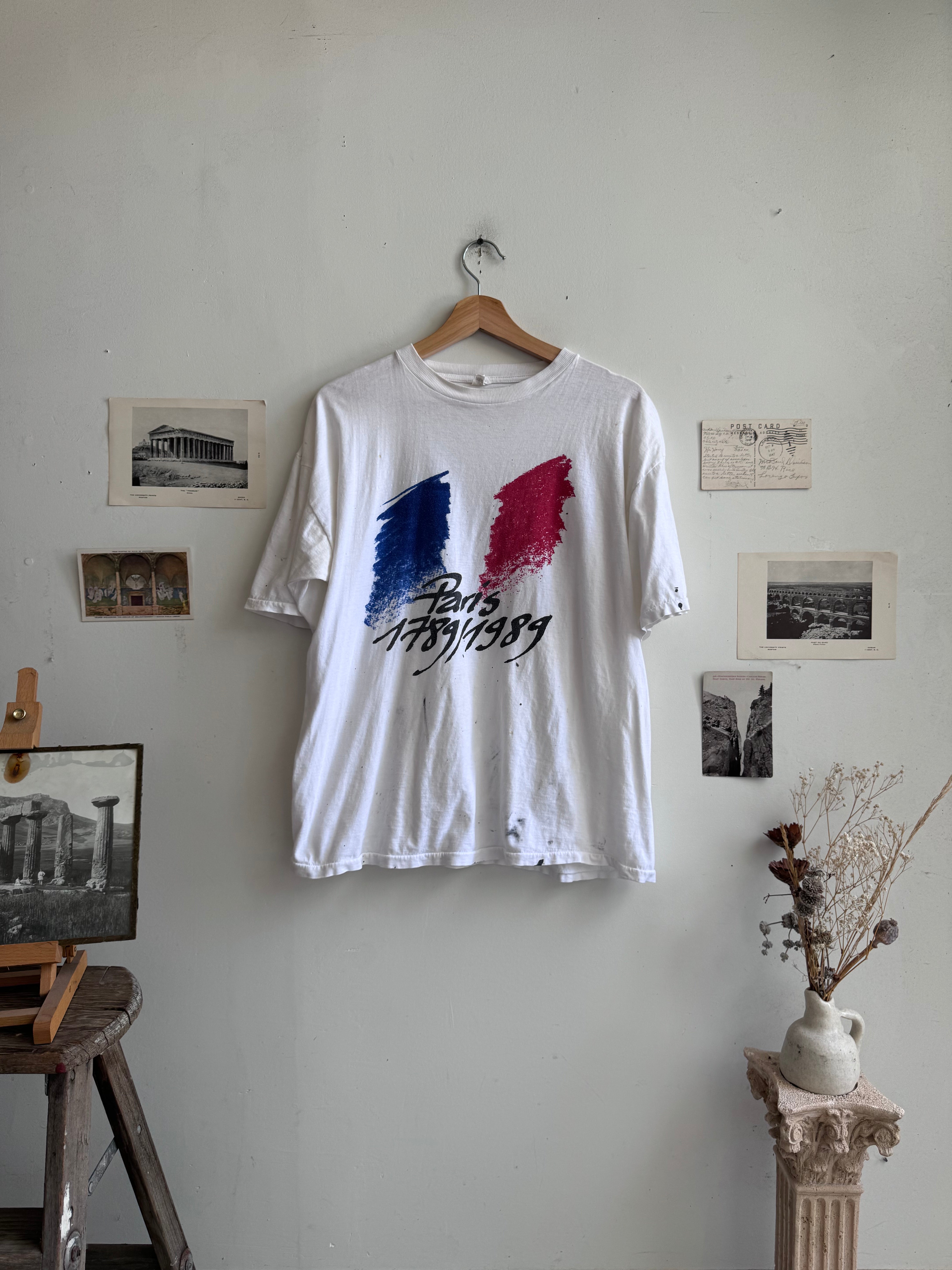 1989 Well-Worn French Revolution Tee (Boxy L)