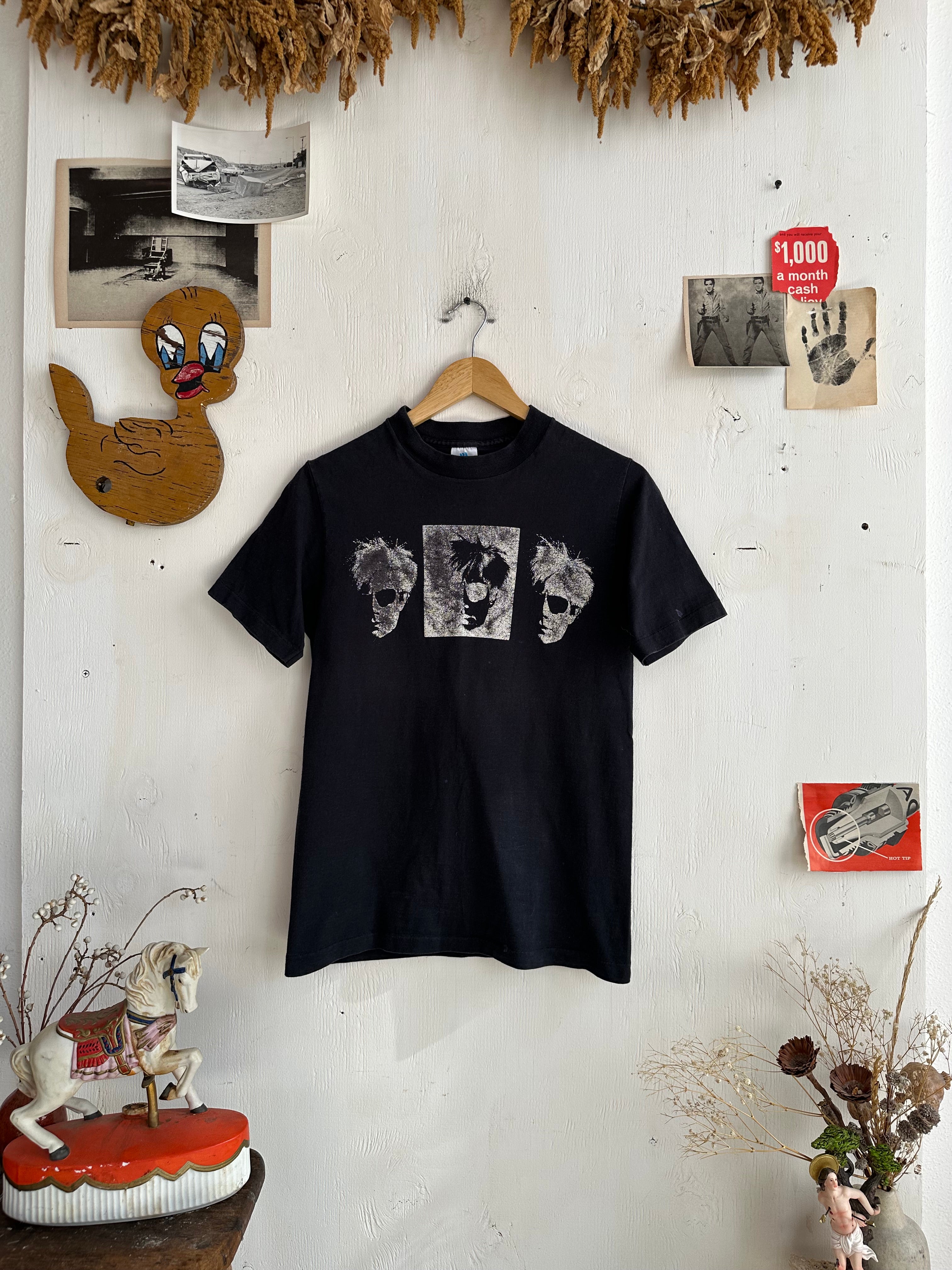 1990s Andy Warhol Portrait T-Shirt (S/M)