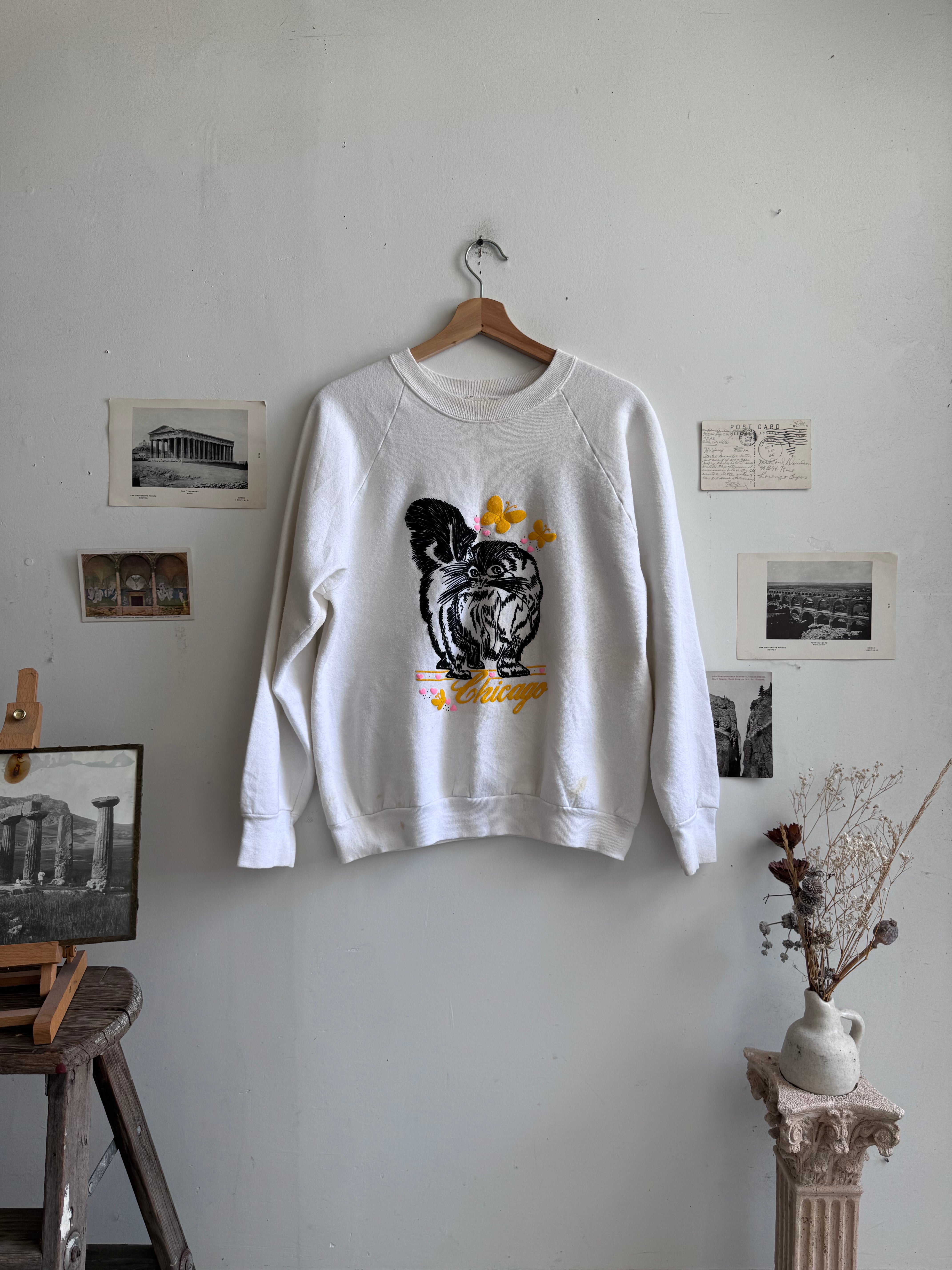 1990s Chicago Cat Sweatshirt (M)