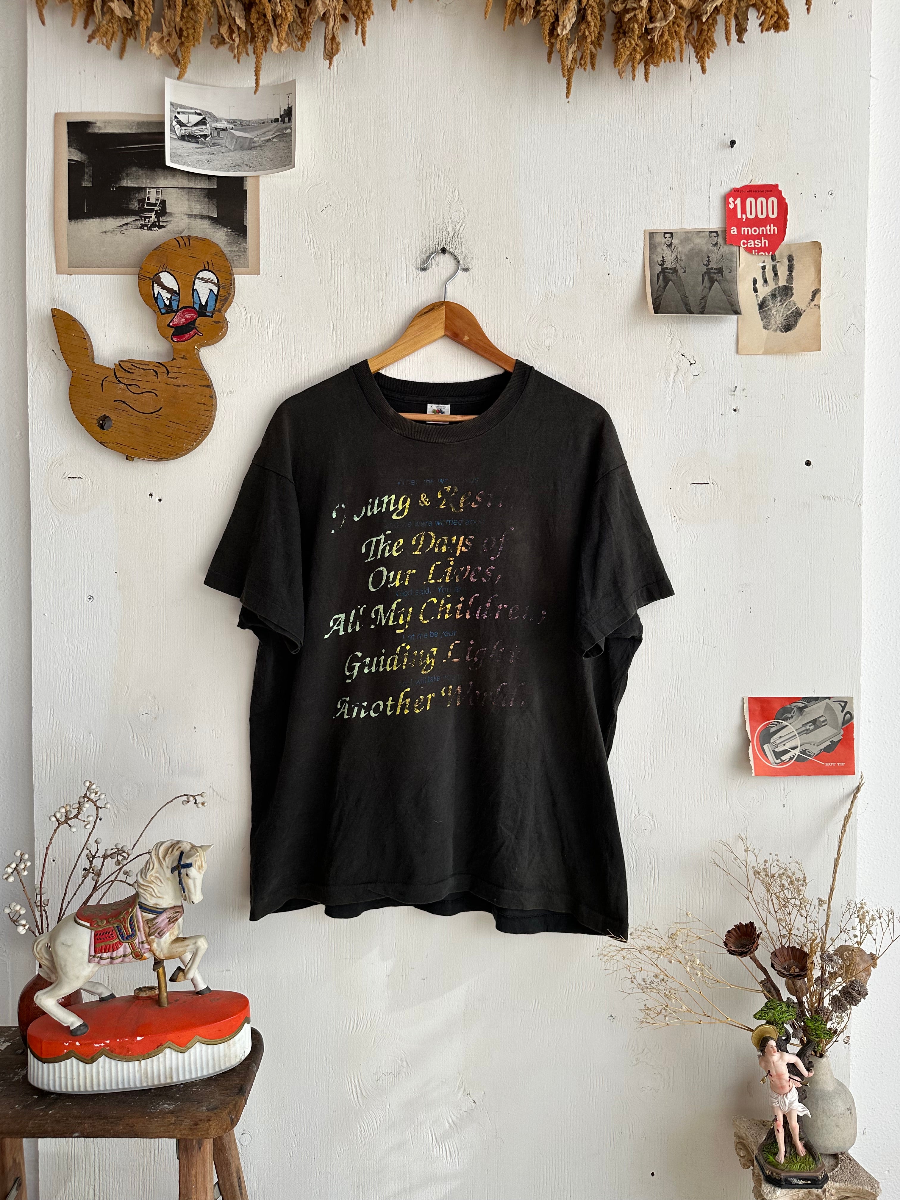 1990s Soap Opera T-Shirt (Boxy L/XL)