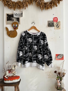 1989 All Over Print Jailhouse Rock Sweatshirt (Boxy L/XL)