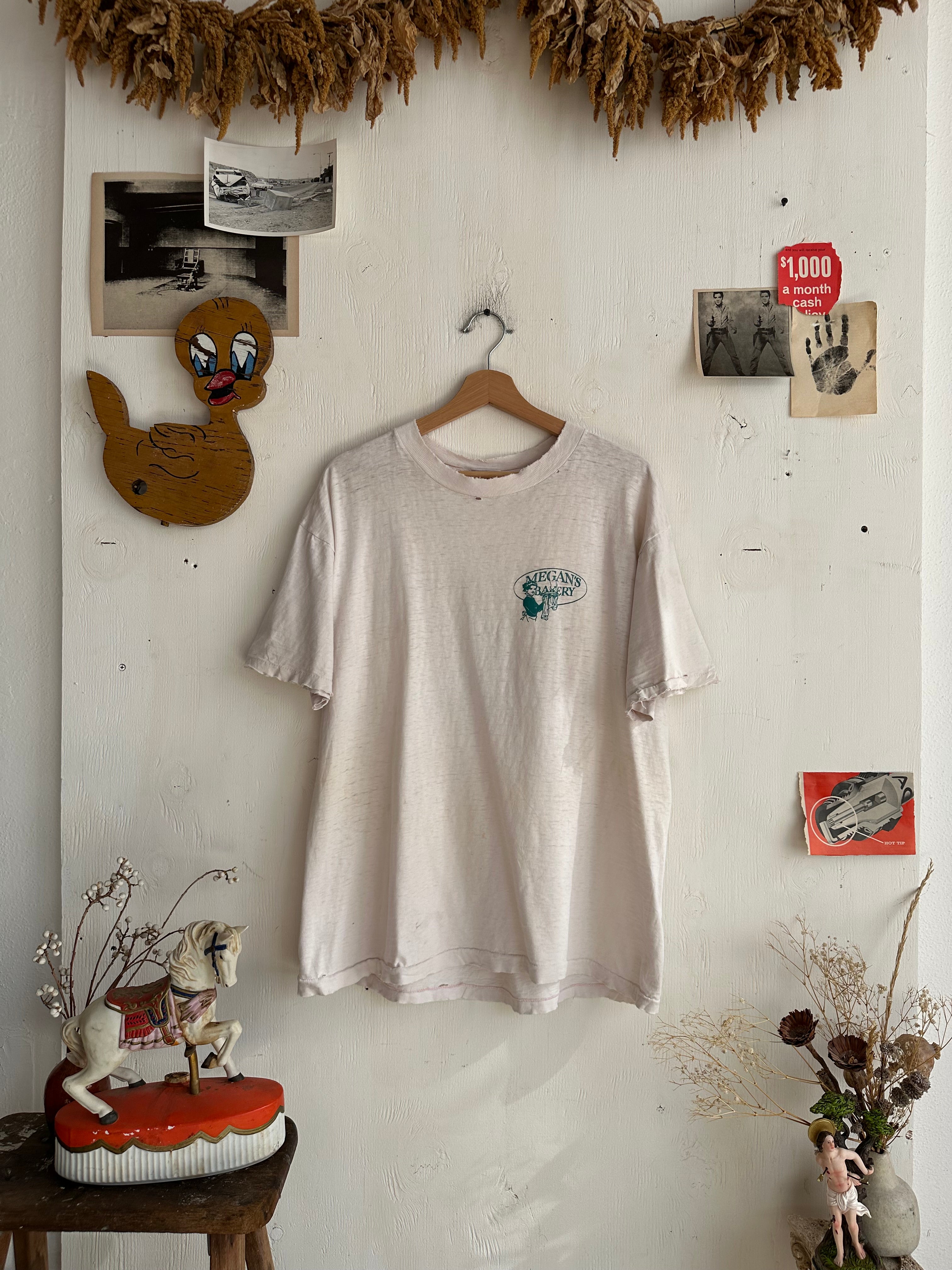1980s Thrashed Megan’s Bakery (Boxy M/L)