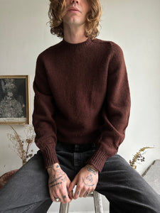 1960s Brown Wool Sweater (S/M)