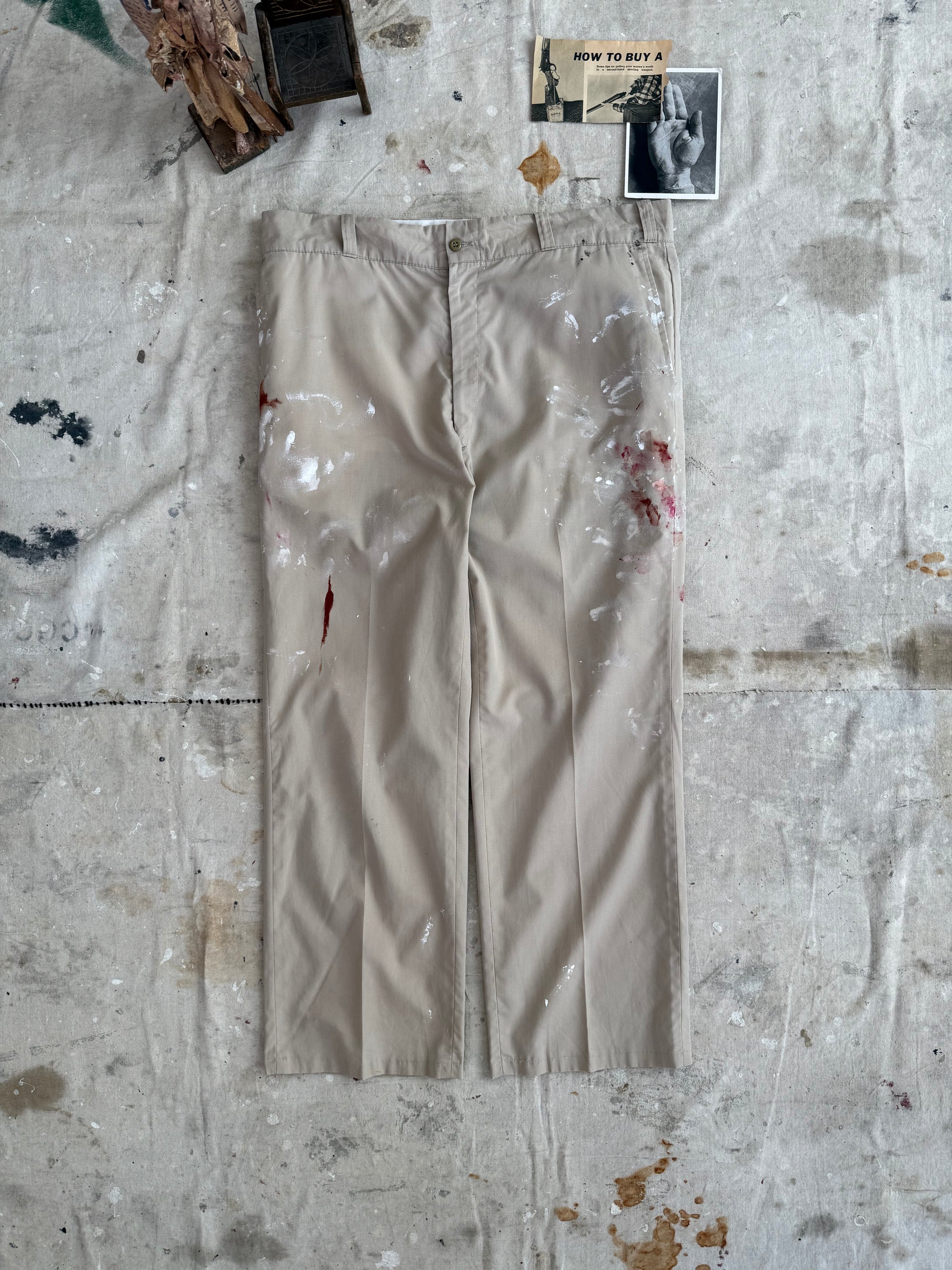 1960s Paint Covered Work Trousers