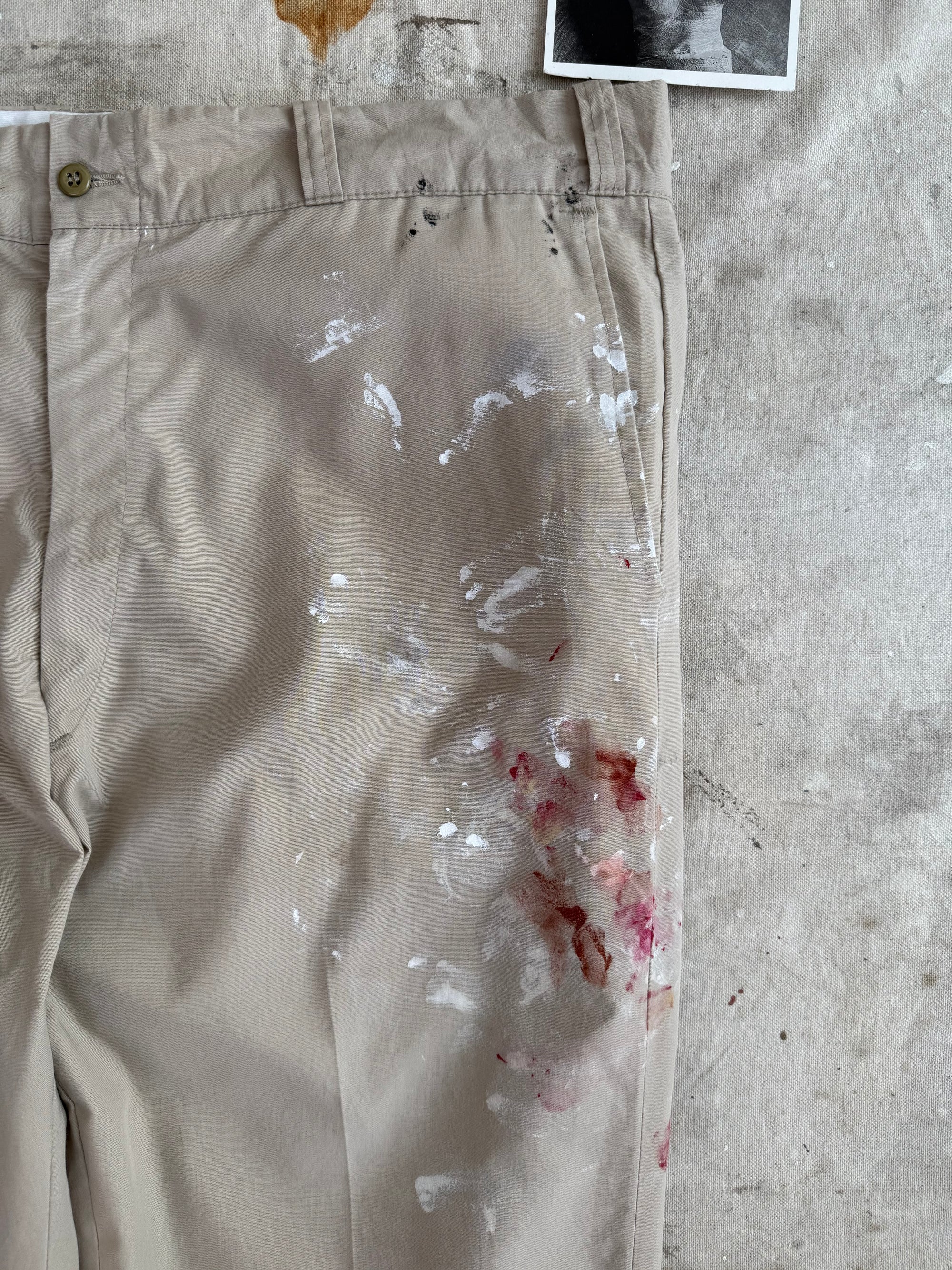 1960s Paint Covered Work Trousers
