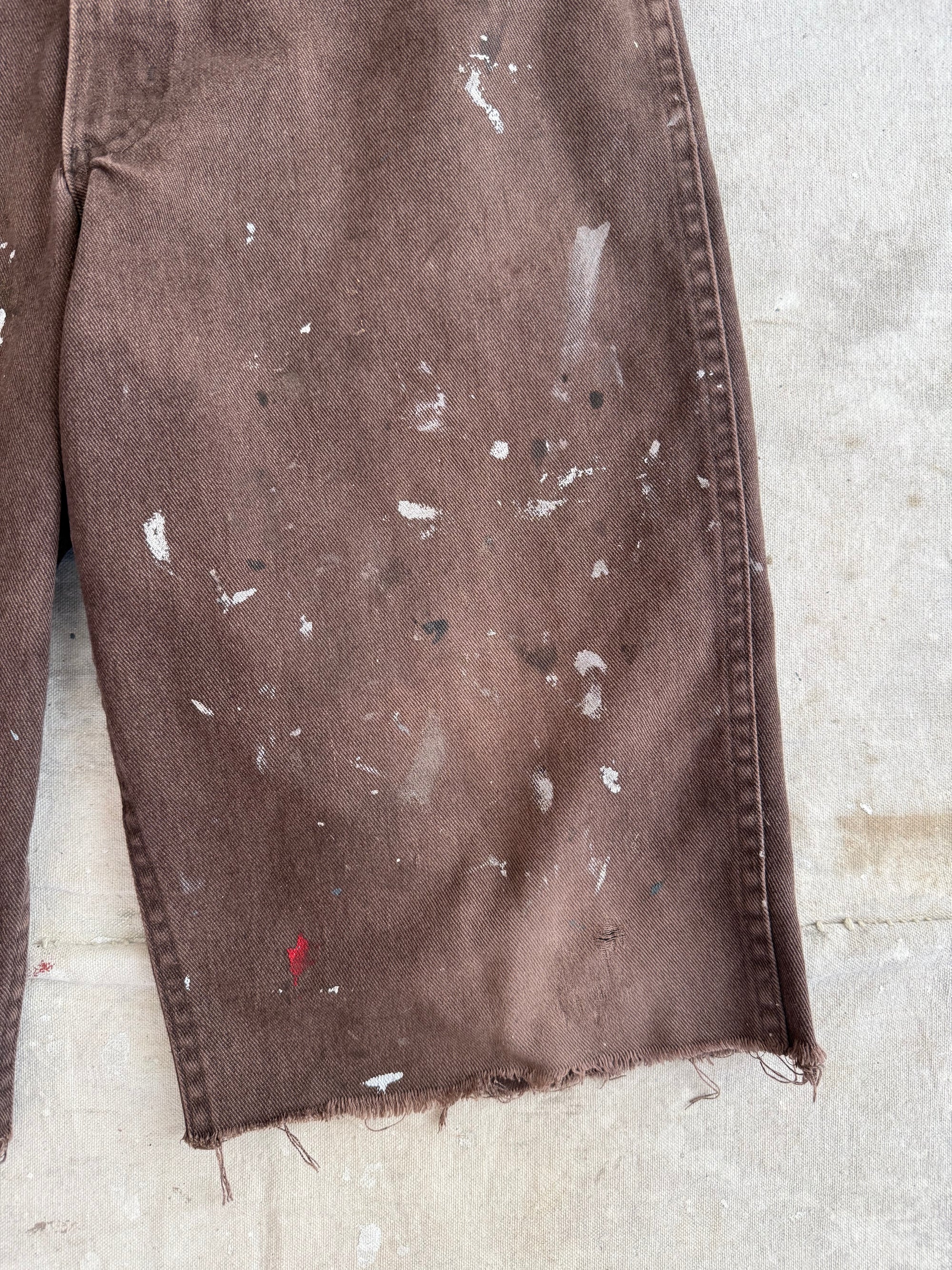 1990s Thrashed Ben Davis Shorts