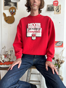 1990s Campbell Soup Sweatshirt (Boxy M)