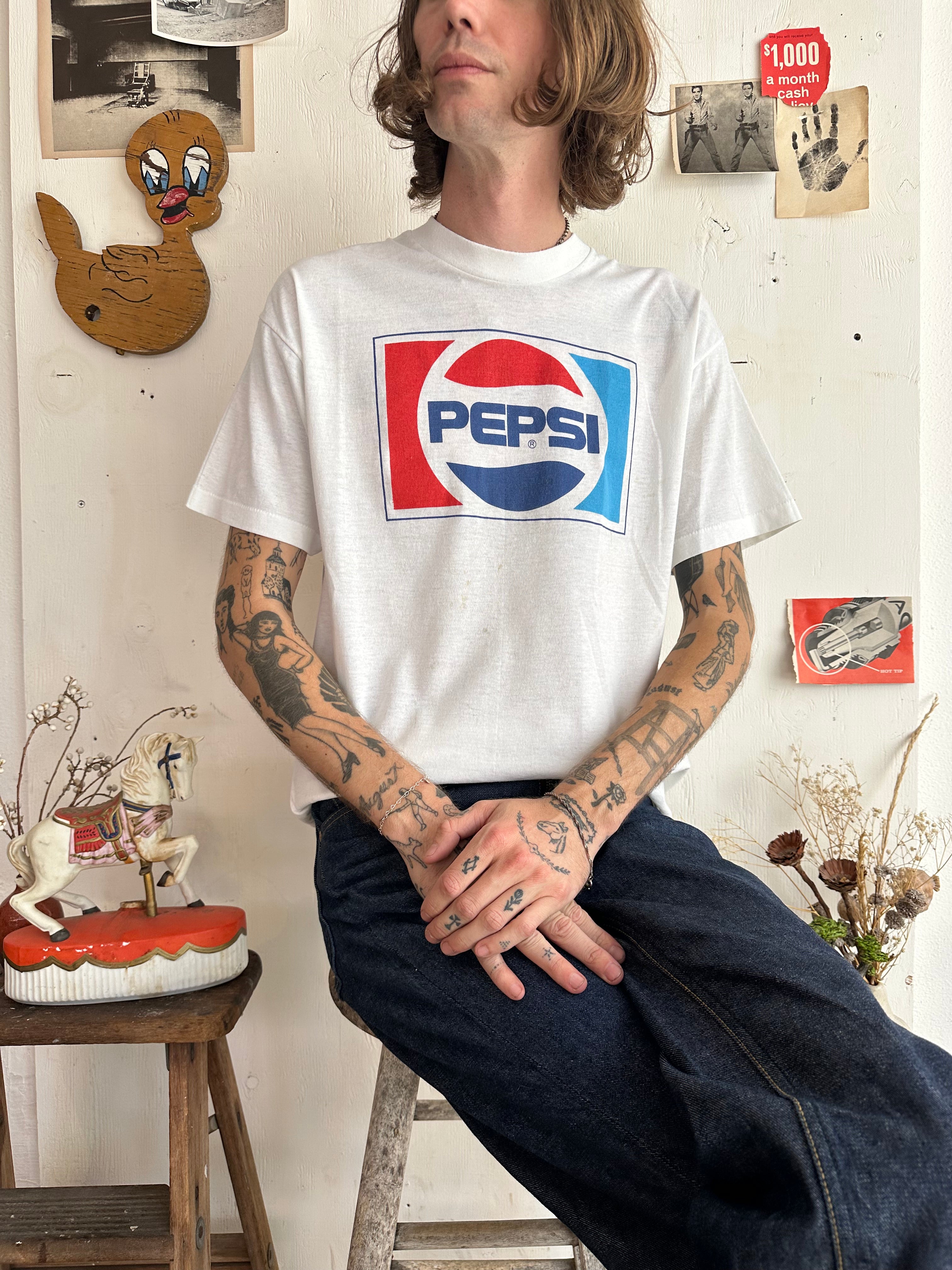 1980s Pepsi T-Shirt (M/L)