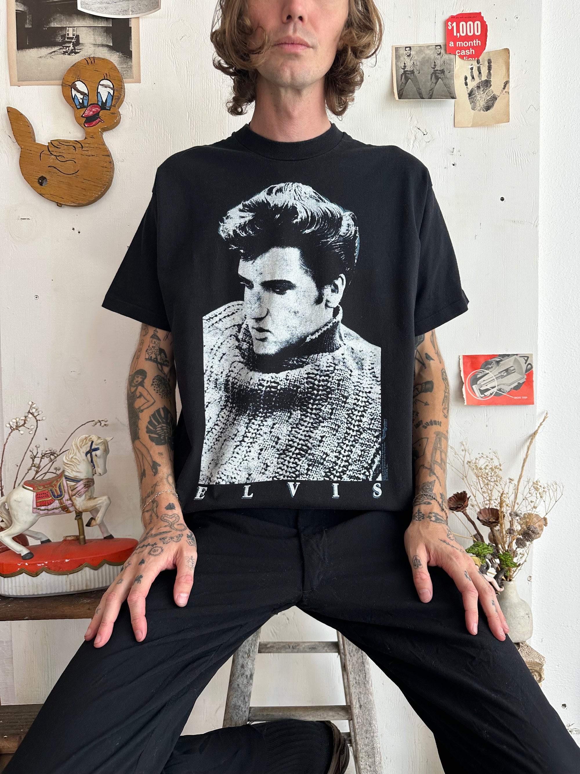 1990s Elvis Portrait Tee