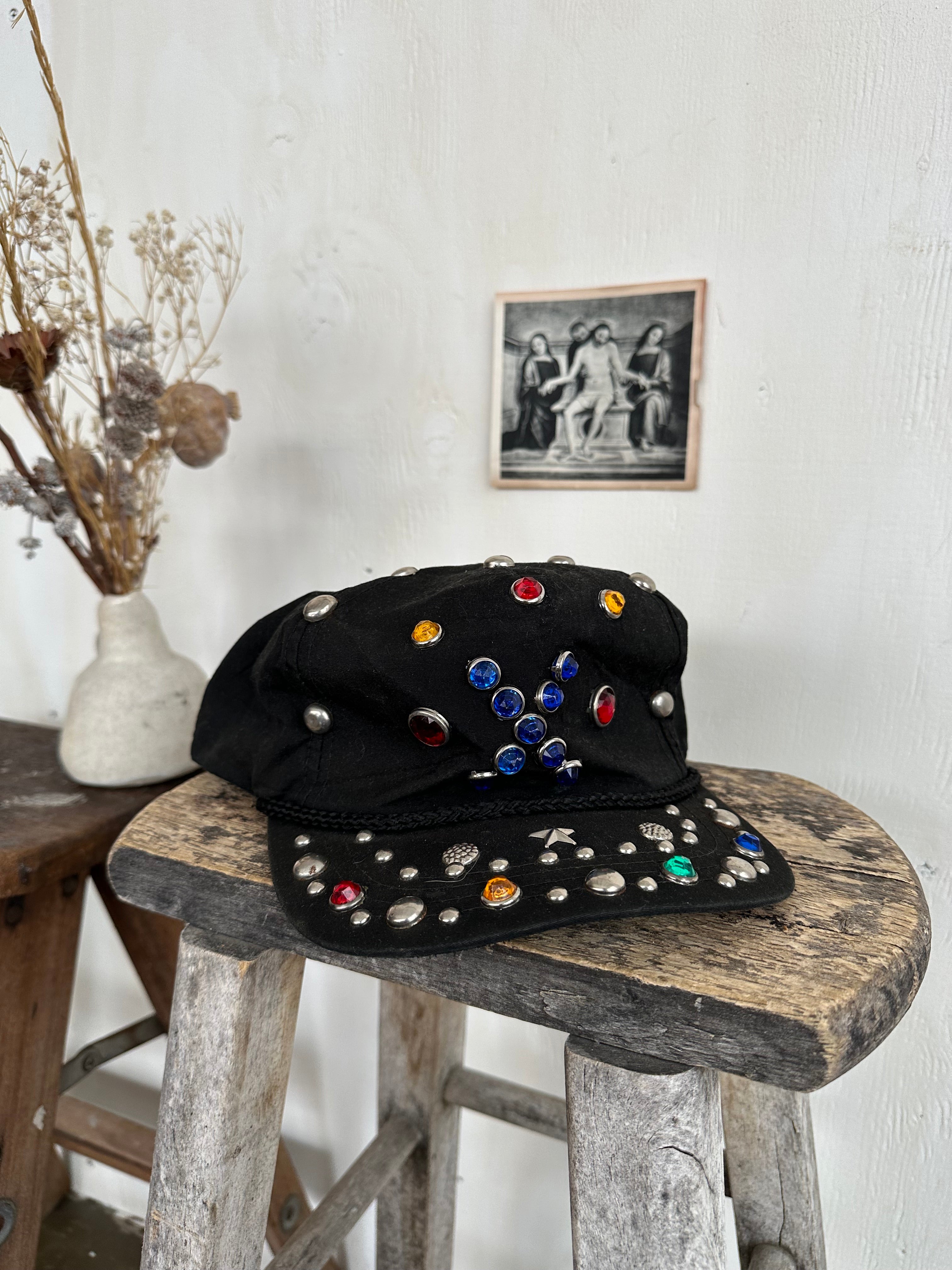 Vintage Studded Hat (Snapback)