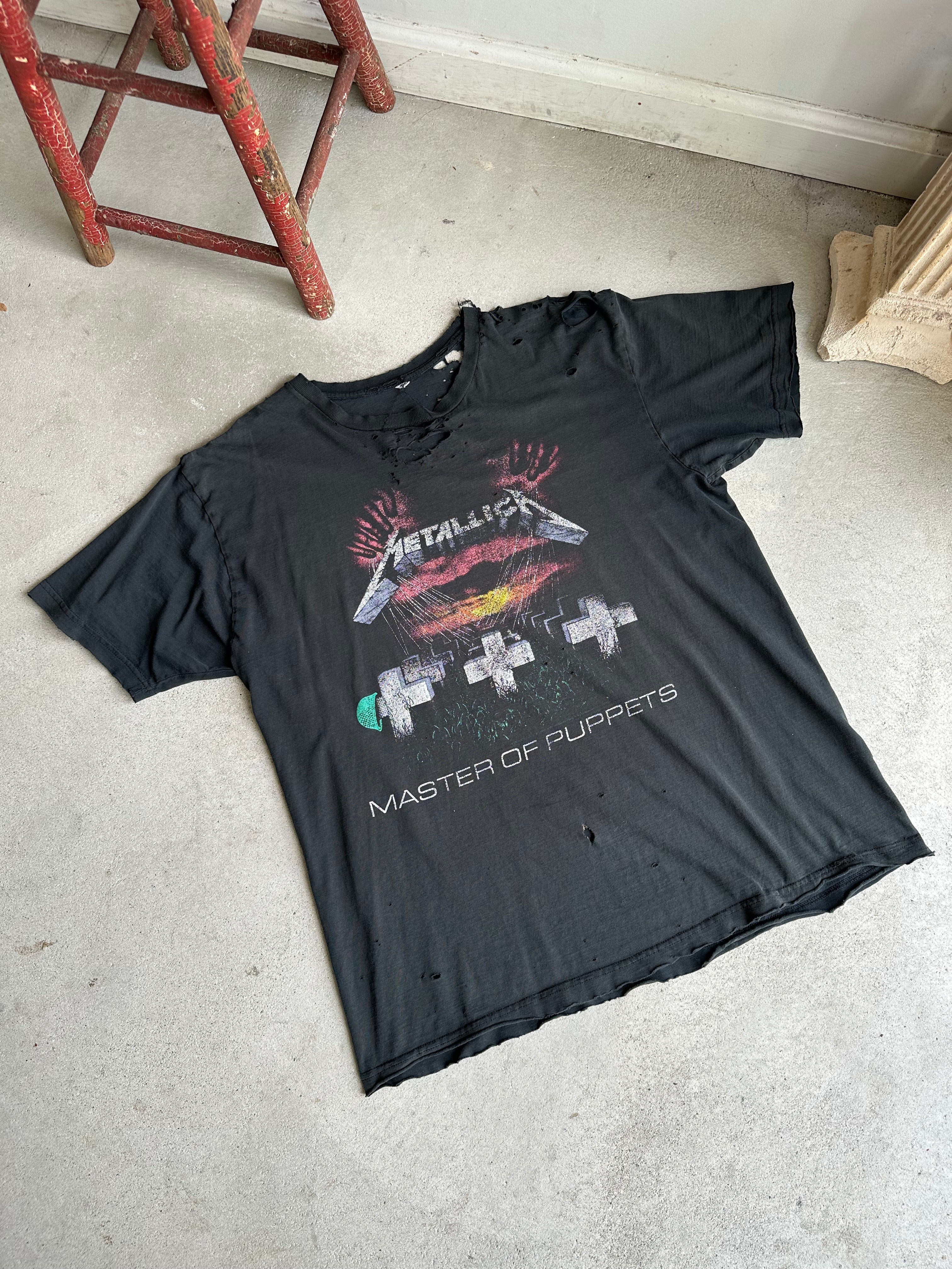 2000s Thrashed Master of Puppets Tee (Boxy L/XL)