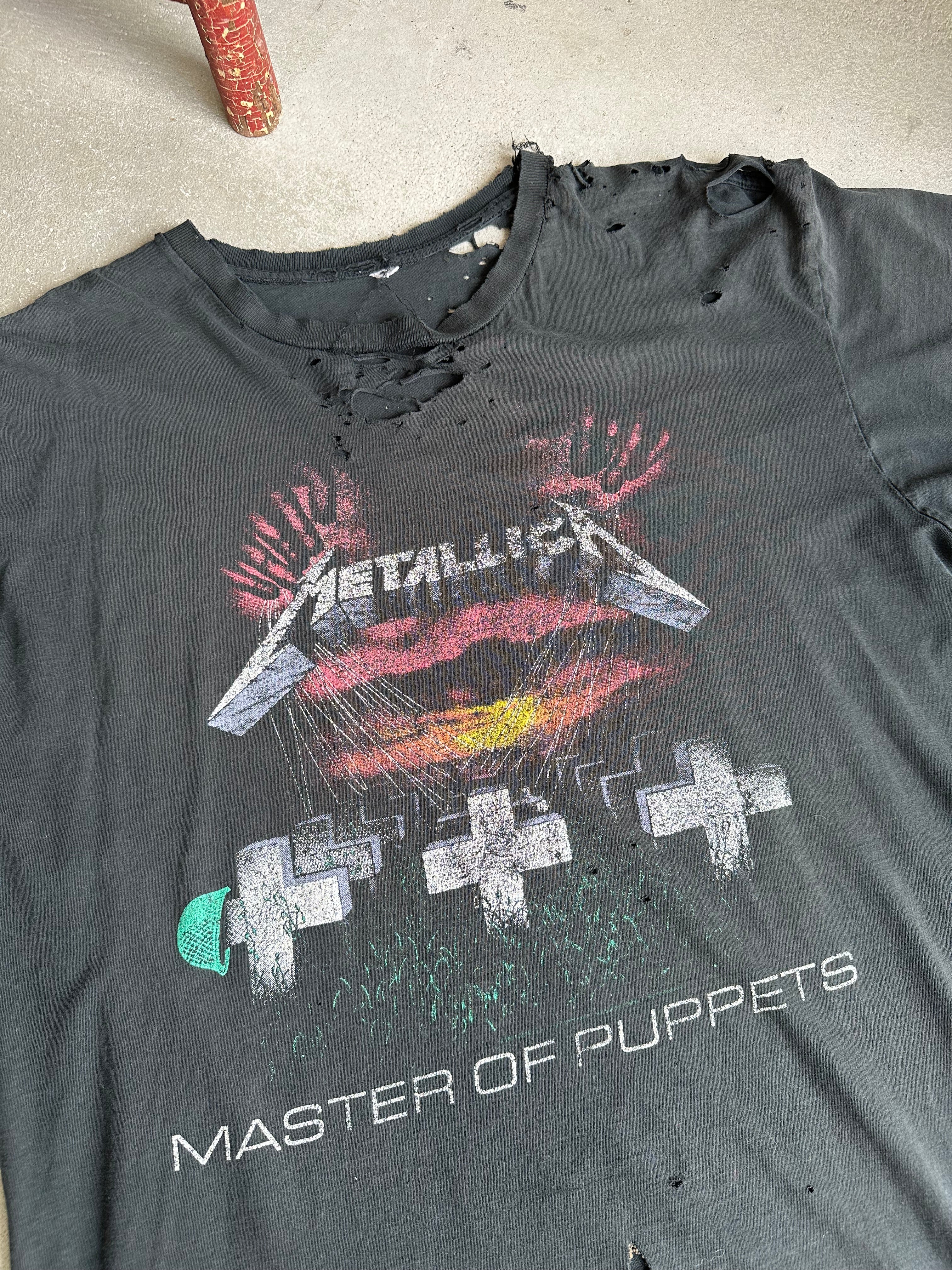 2000s Thrashed Master of Puppets Tee (Boxy L/XL)