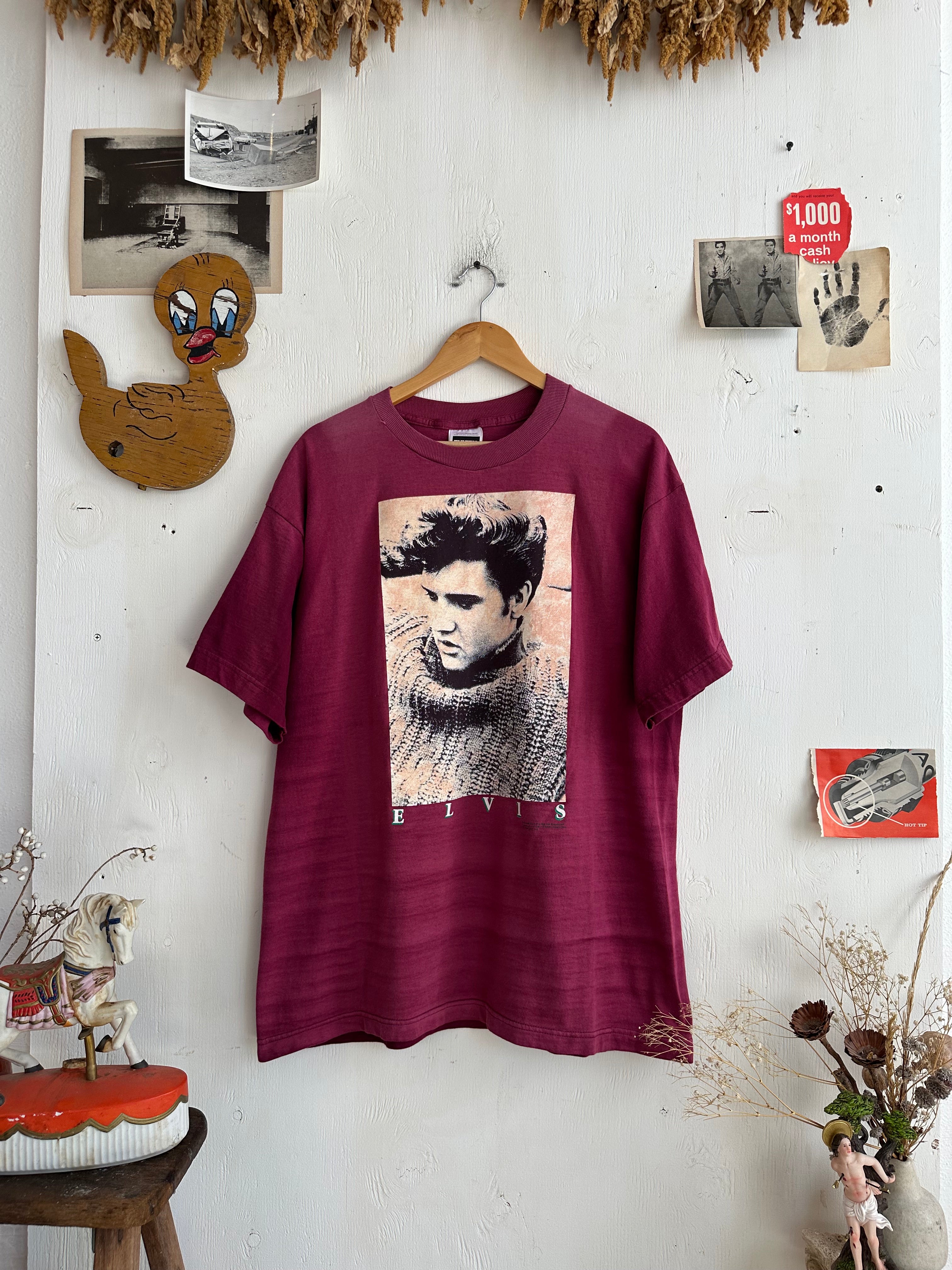 1990s Elvis Portrait Tee (L/XL)
