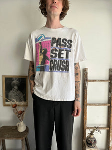 1990s Thrashed Pass,Set, Crush Tee (XL)